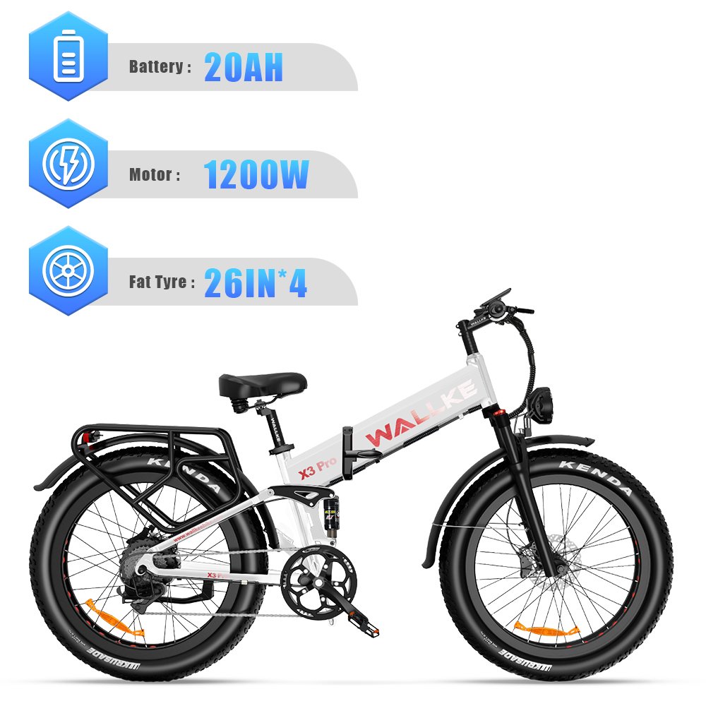 Adults folding 48v 20ah 32MPH 750w 1000w 26inch fat tire full suspension 7 Speed hybrid electric mountain bike