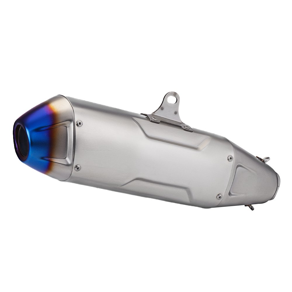 51mm Universal Motorcycle Exhaust SportBike Racing Modified Exhaust Muffler Pipe for z650 mt07 cbr250rr crf150 mt03 mt15 cbr500r