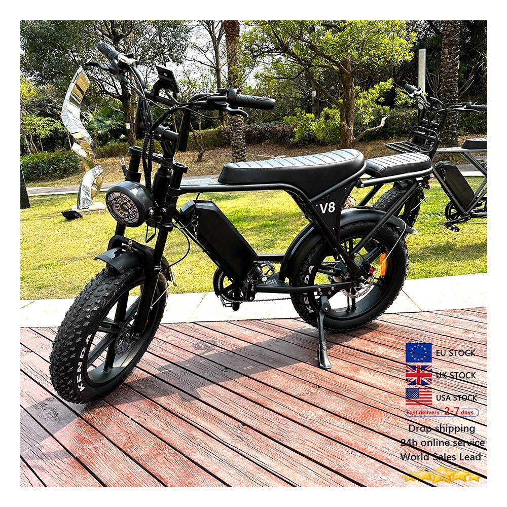 OUXI V8 4.0 fatbike Eu stock Off-Road ebike Electric Mountain bike E bike Electric Fat Tire bike 20inch price