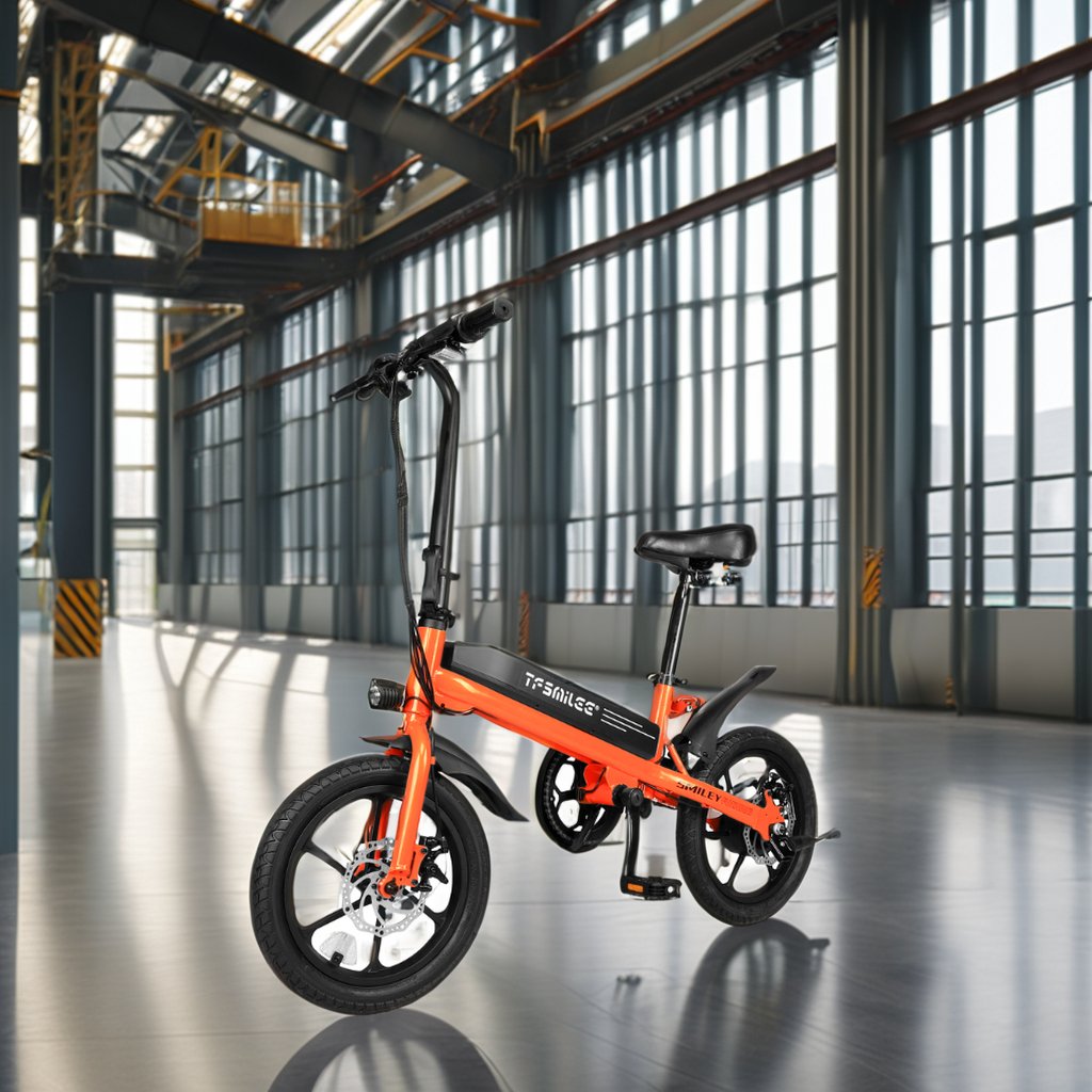 US Warehouse S5 Foldable Electric Bicycle Rear Hub Motor 36V Lithium Battery Integrated Battery 7 Speed Disc Brake Steel 7 Speed