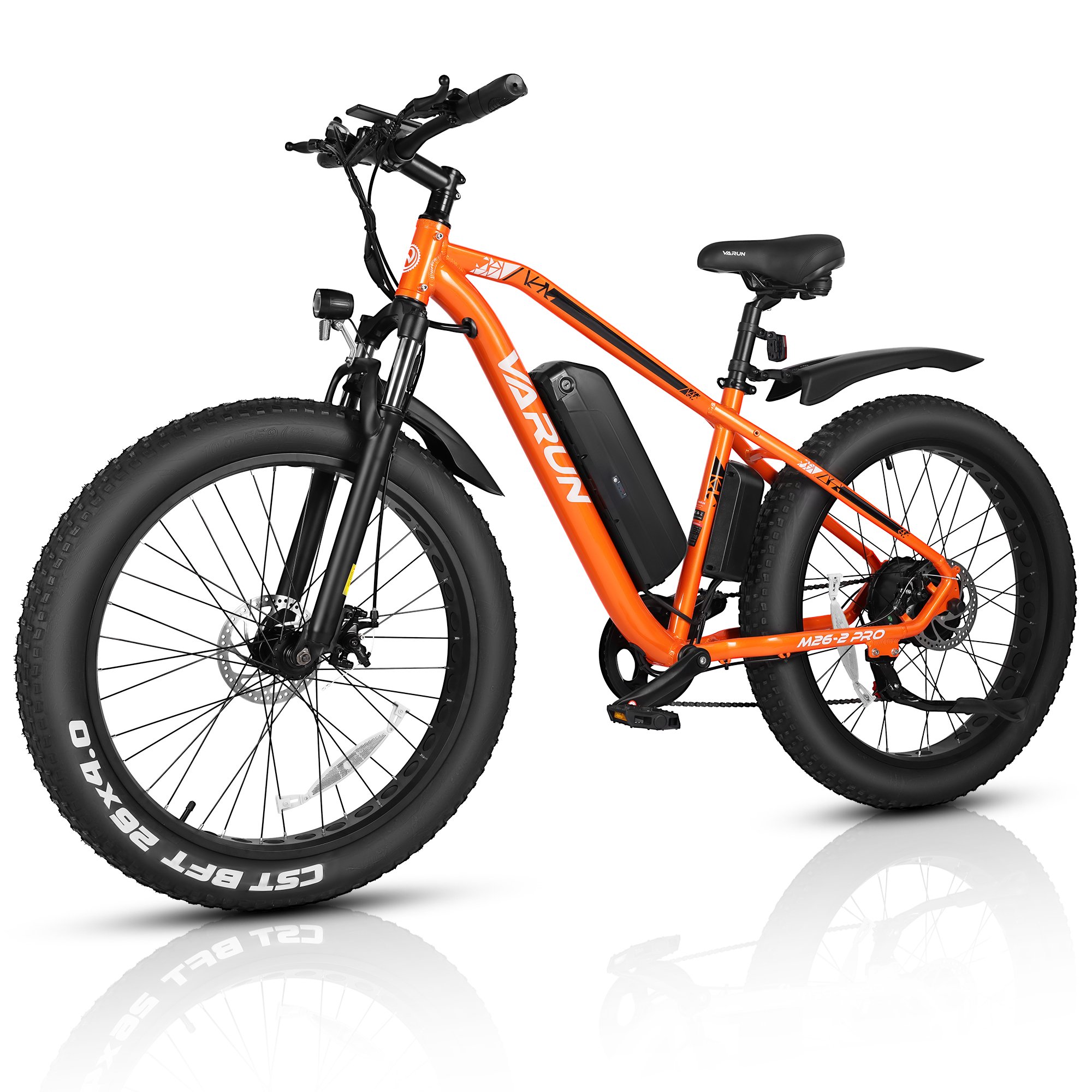Wholesale 26" Fat Tyre Electric Mountain Bike EU UK Stock 48V 13AH 500W Removable Lithium Battery Aluminum City E Bicycle