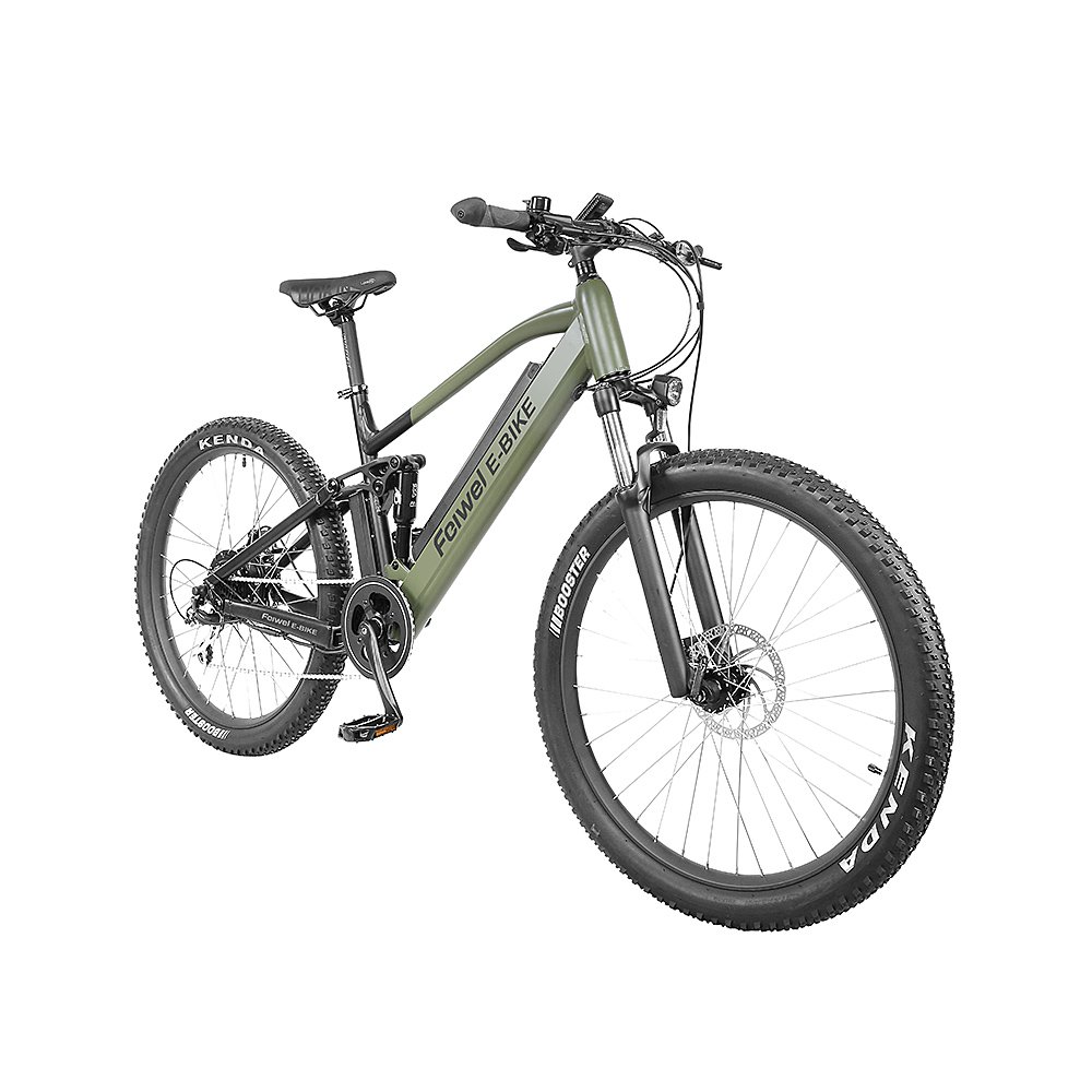27.5 Mountain Bike Full Suspension Full Carbon Electric Mountain Bicycle 500W 48V Racing Mountain electric bike