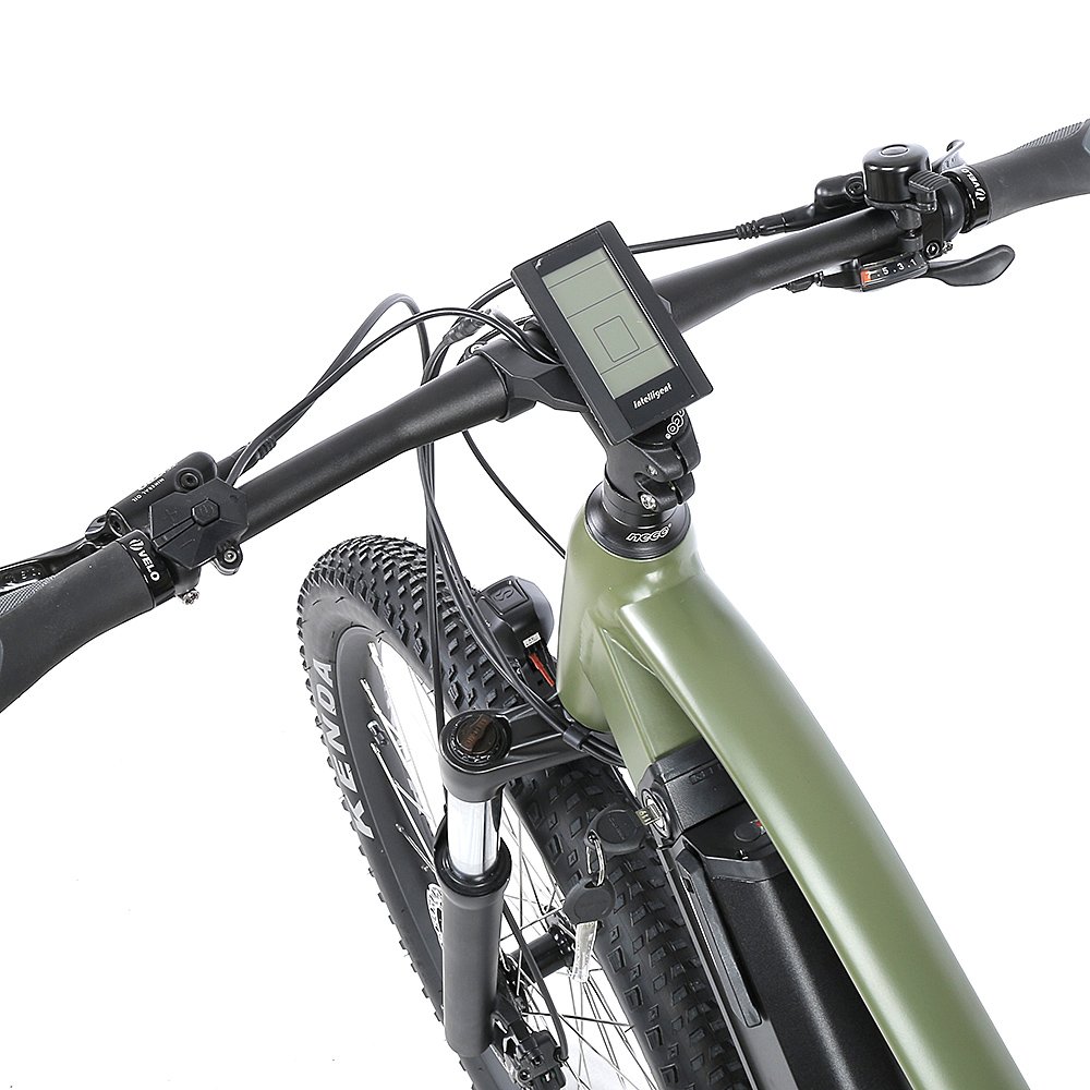 27.5 Mountain Bike Full Suspension Full Carbon Electric Mountain Bicycle 500W 48V Racing Mountain electric bike