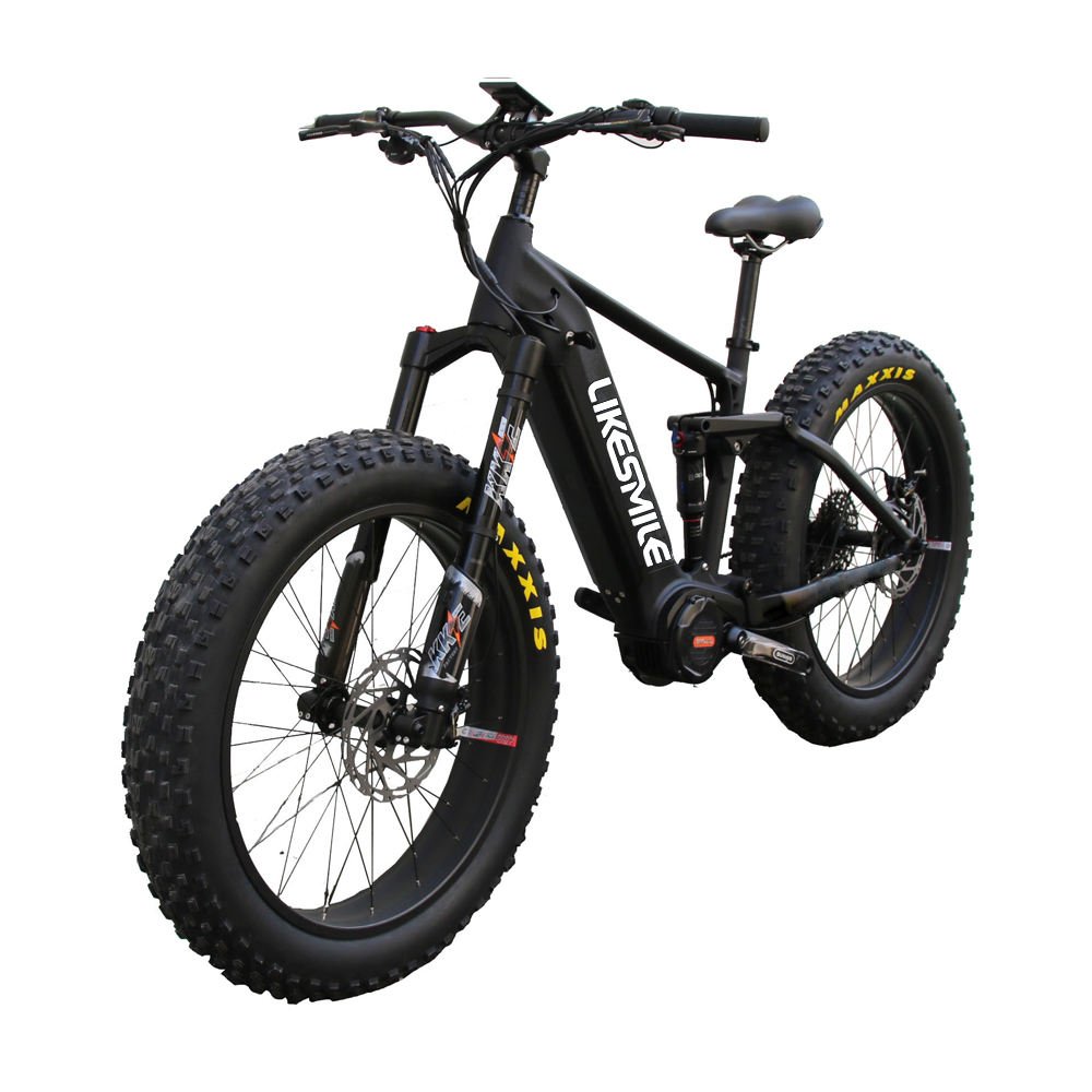 EU Warehouse BEZIOR X1000 26 Inch Fat Tire Bike 1000w High Power Brushless Electric Bike Bicycle