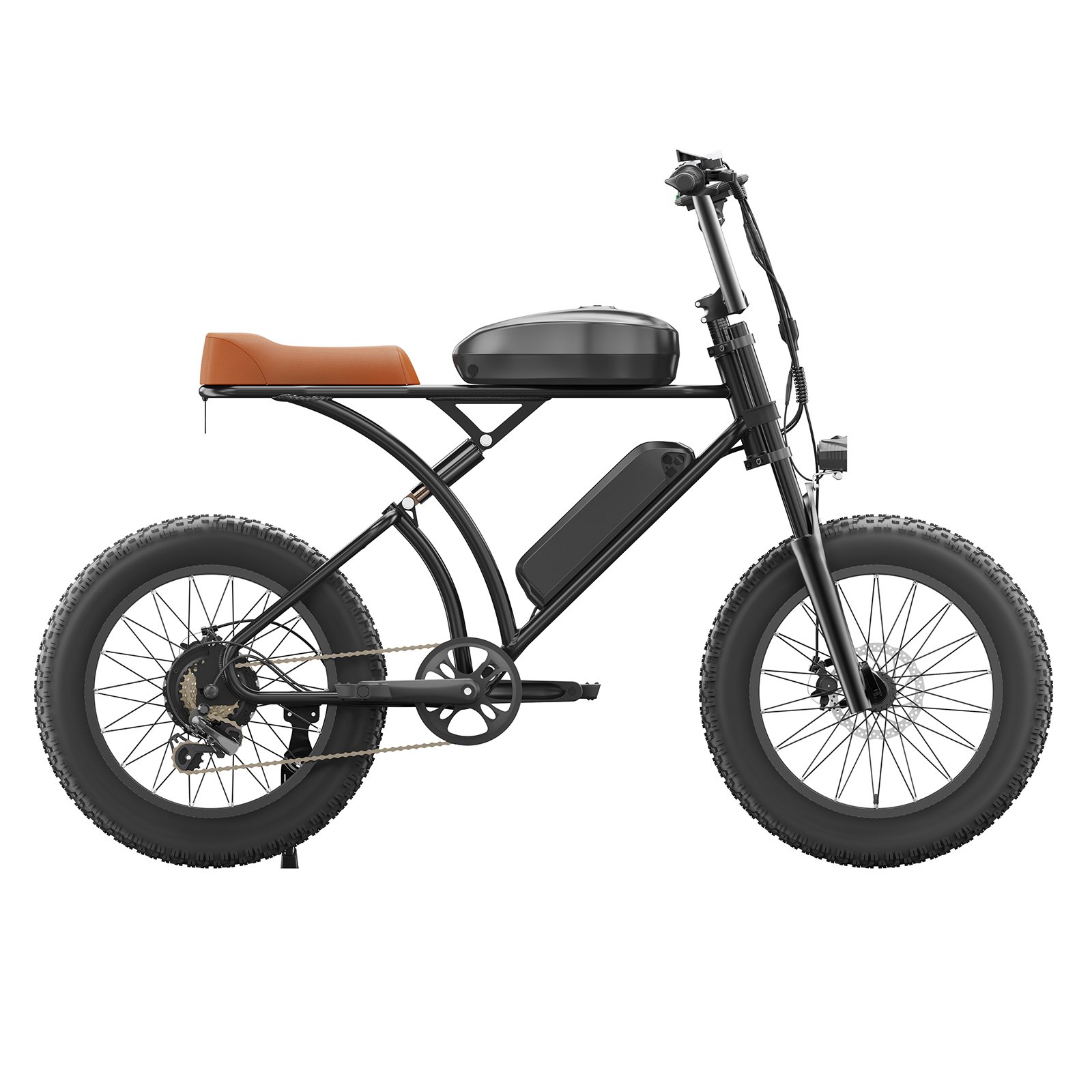 China Wholesale Electric Bicycle Kit City Bike 350W 500W Electric Mountain Bike Full Suspension Retro Vintage Ebike
