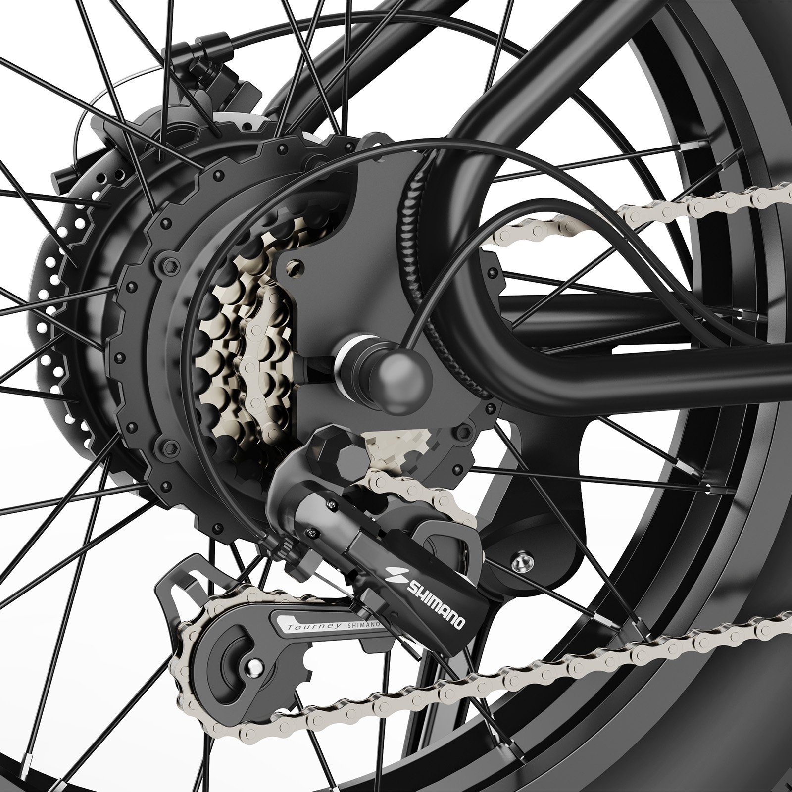 China Wholesale Electric Bicycle Kit City Bike 350W 500W Electric Mountain Bike Full Suspension Retro Vintage Ebike
