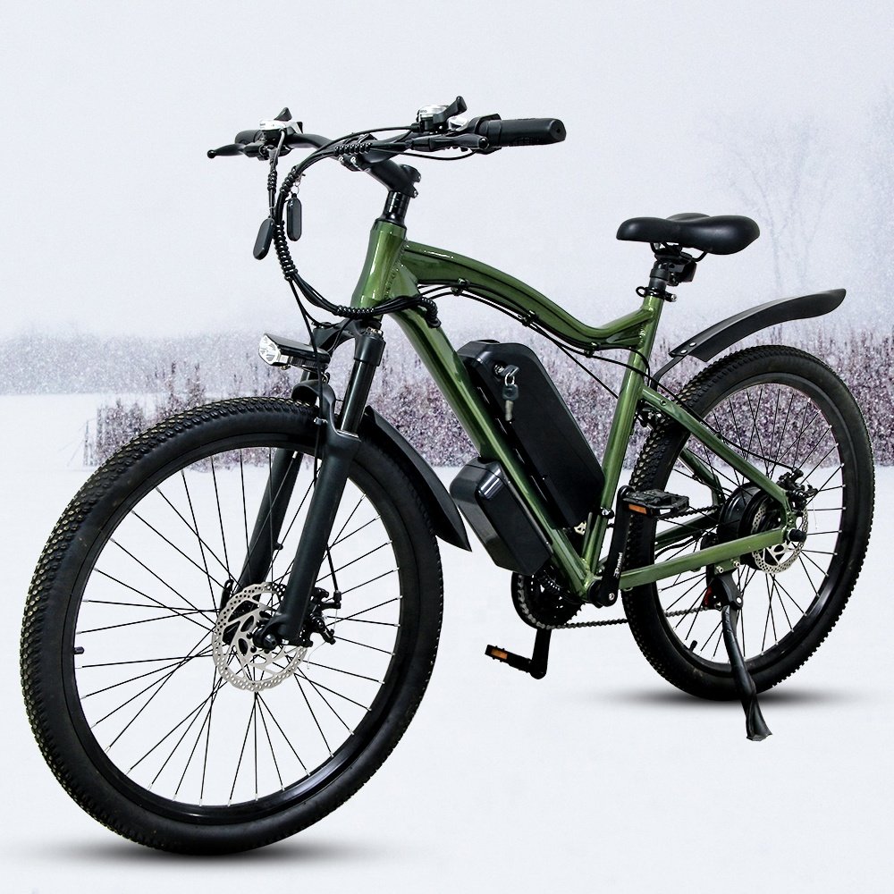electric mountain bike Lithium battery 10.4AH 26 Wheel Size Electric City Bike Factory sale electric bike 500w powerful motor