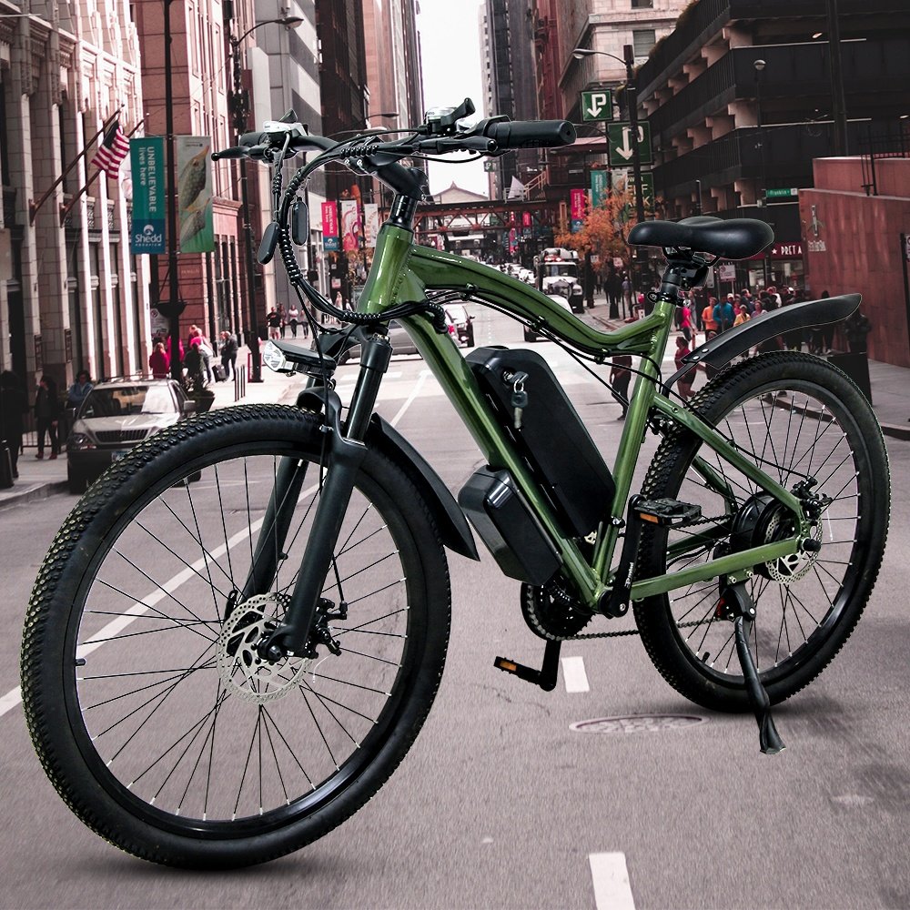 electric mountain bike Lithium battery 10.4AH 26 Wheel Size Electric City Bike Factory sale electric bike 500w powerful motor