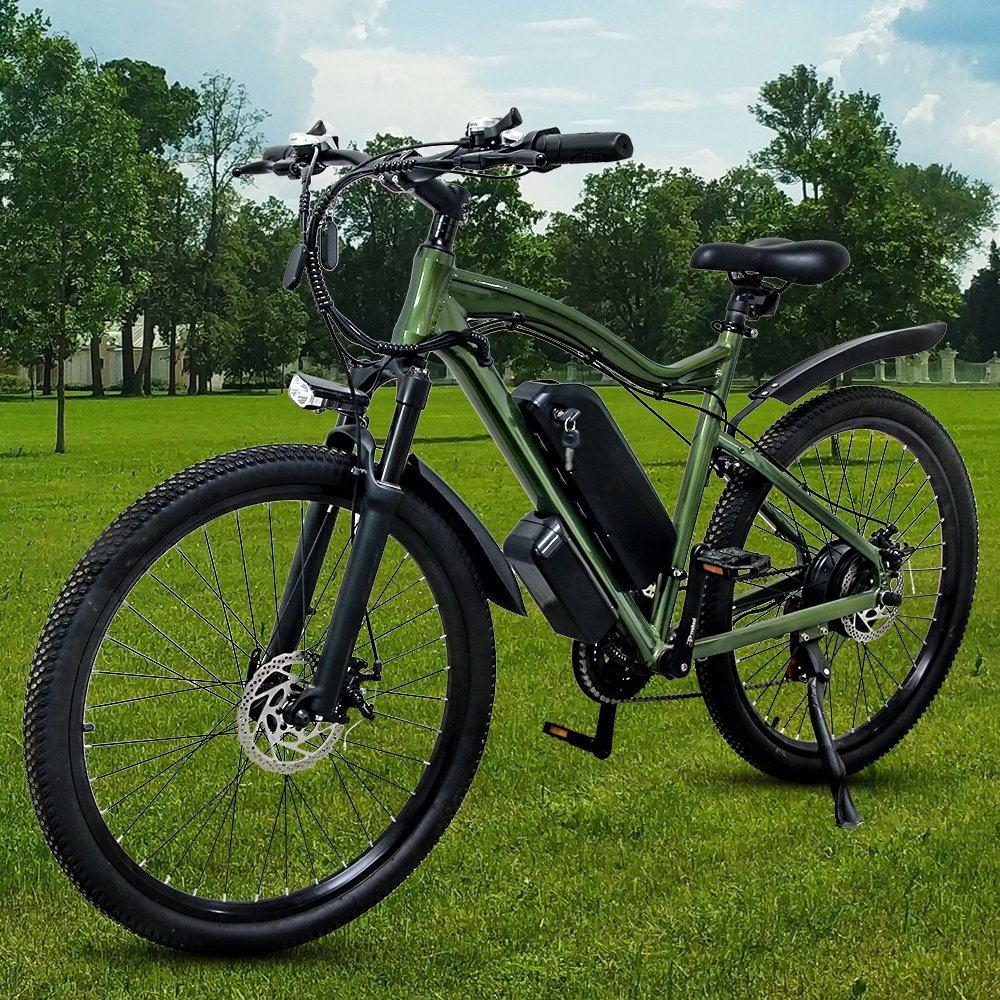 electric mountain bike Lithium battery 10.4AH 26 Wheel Size Electric City Bike Factory sale electric bike 500w powerful motor