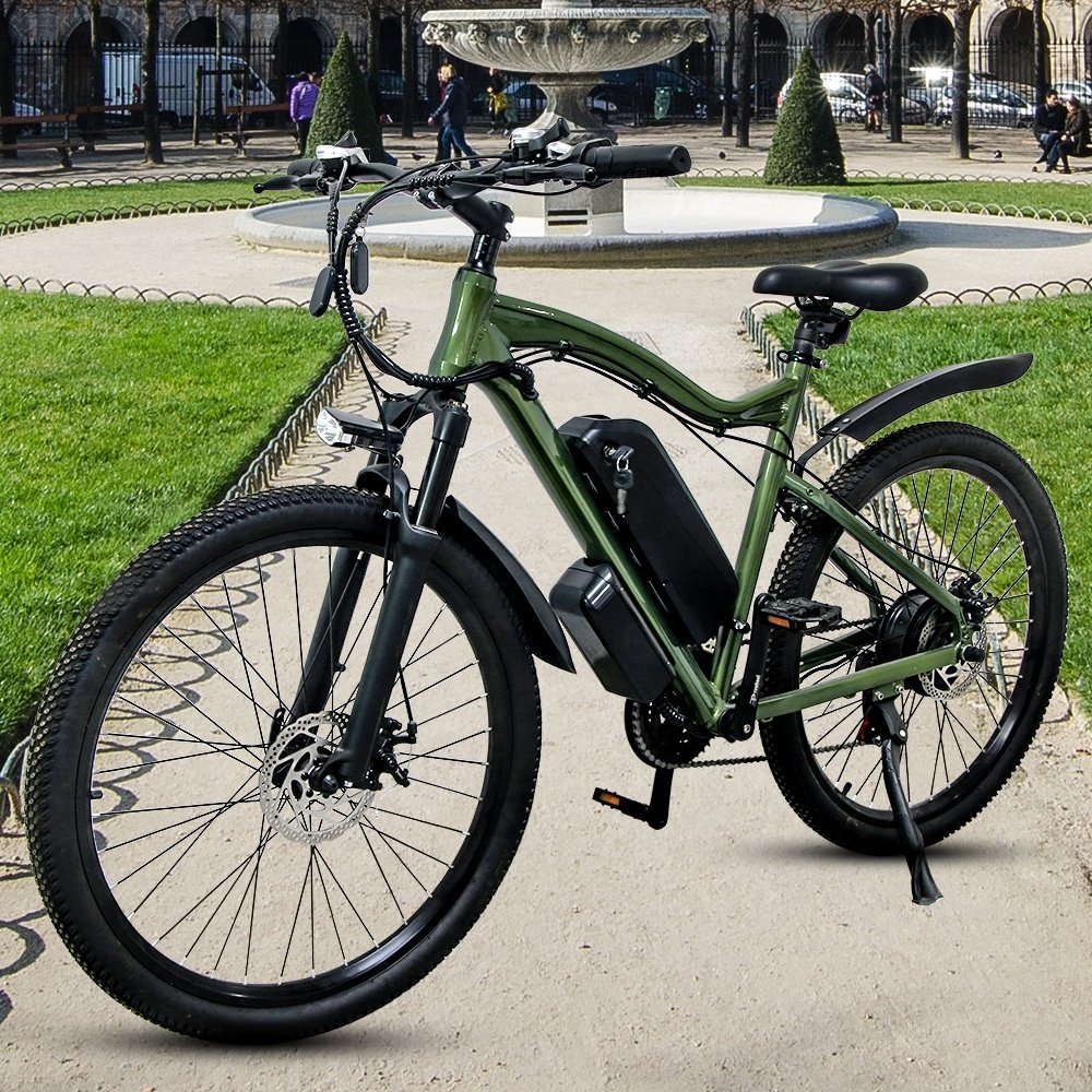 electric mountain bike Lithium battery 10.4AH 26 Wheel Size Electric City Bike Factory sale electric bike 500w powerful motor
