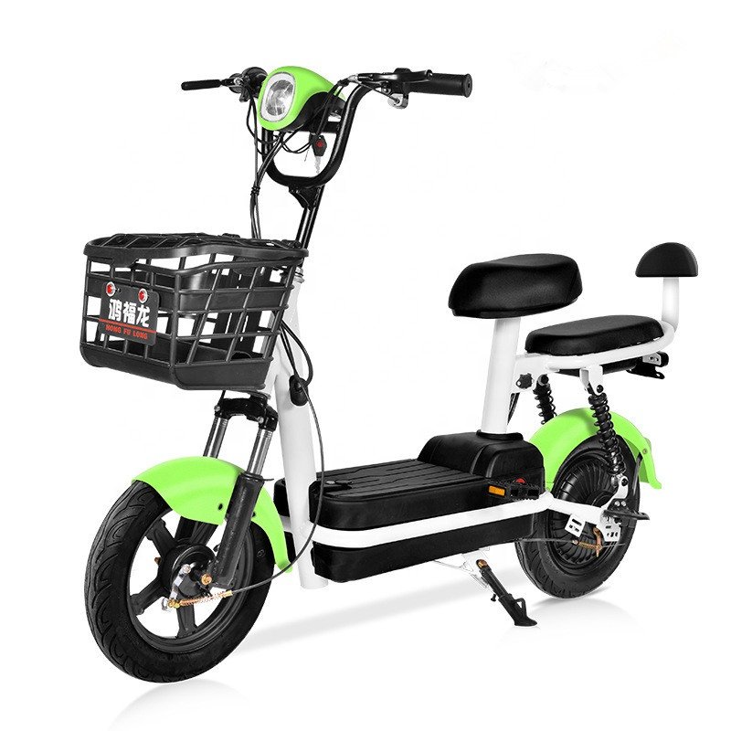 350w Electric Bicycle 48v Two-wheeled electric scooter electric city bike battery