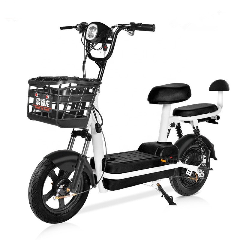 350w Electric Bicycle 48v Two-wheeled electric scooter electric city bike battery