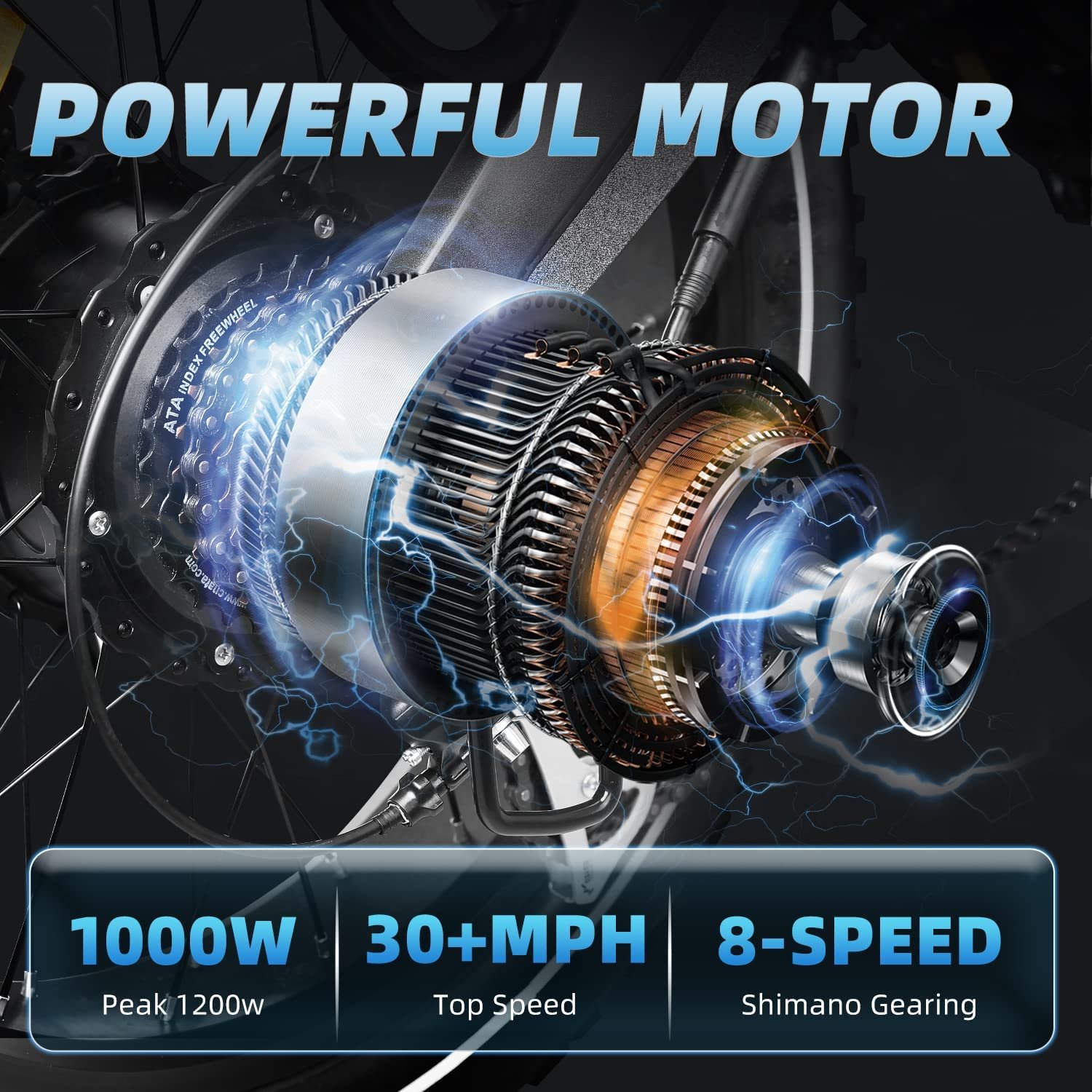usa warehouse electric bike manufacturer 20 inch 500W 1000W 36v 48v mid motor full suspension fat tyre mountain snow ebike