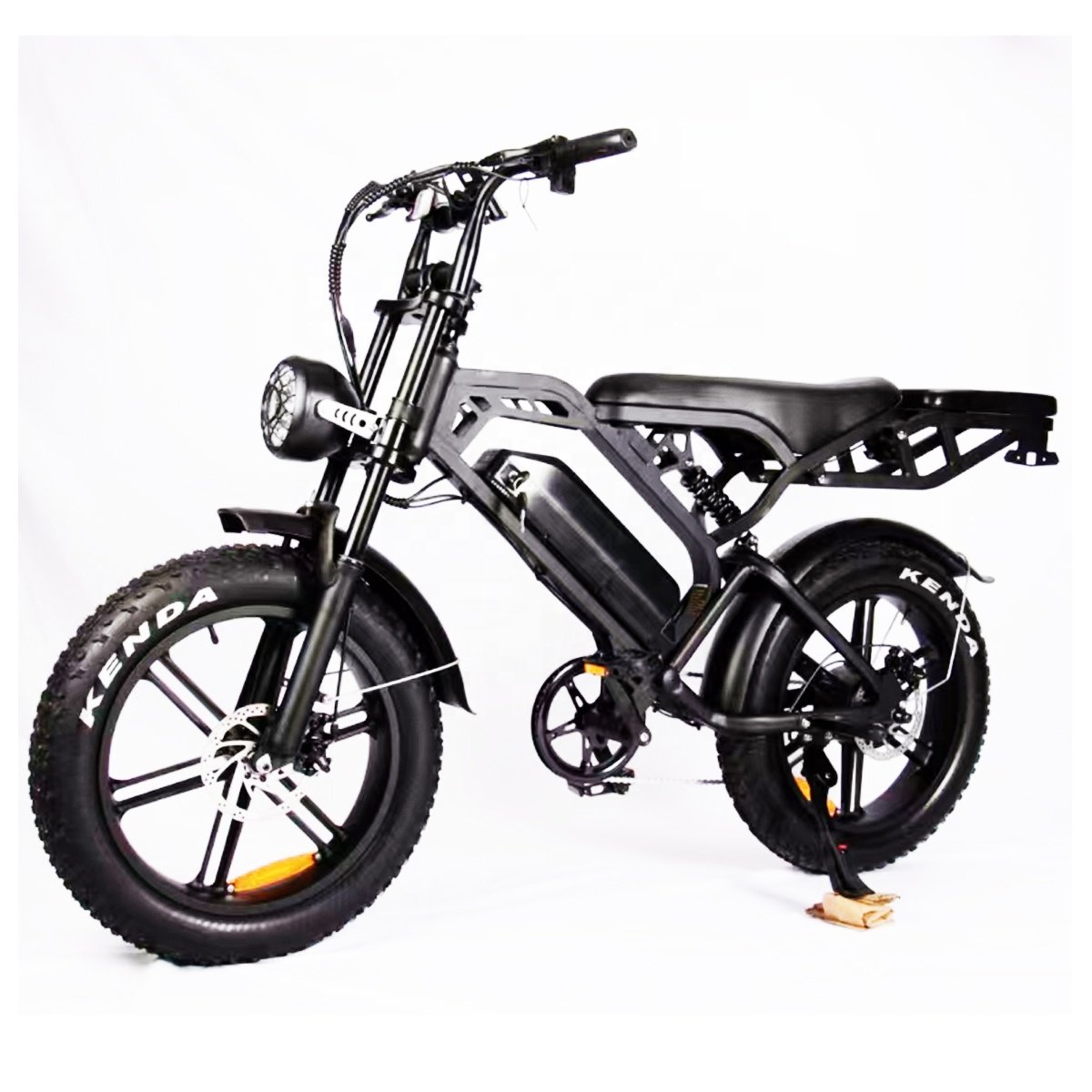 electric bike price EU warehouse V20 Pro fatbike 20*4 inch 2 seat electric mountain bike off road bicycle electric bicycle