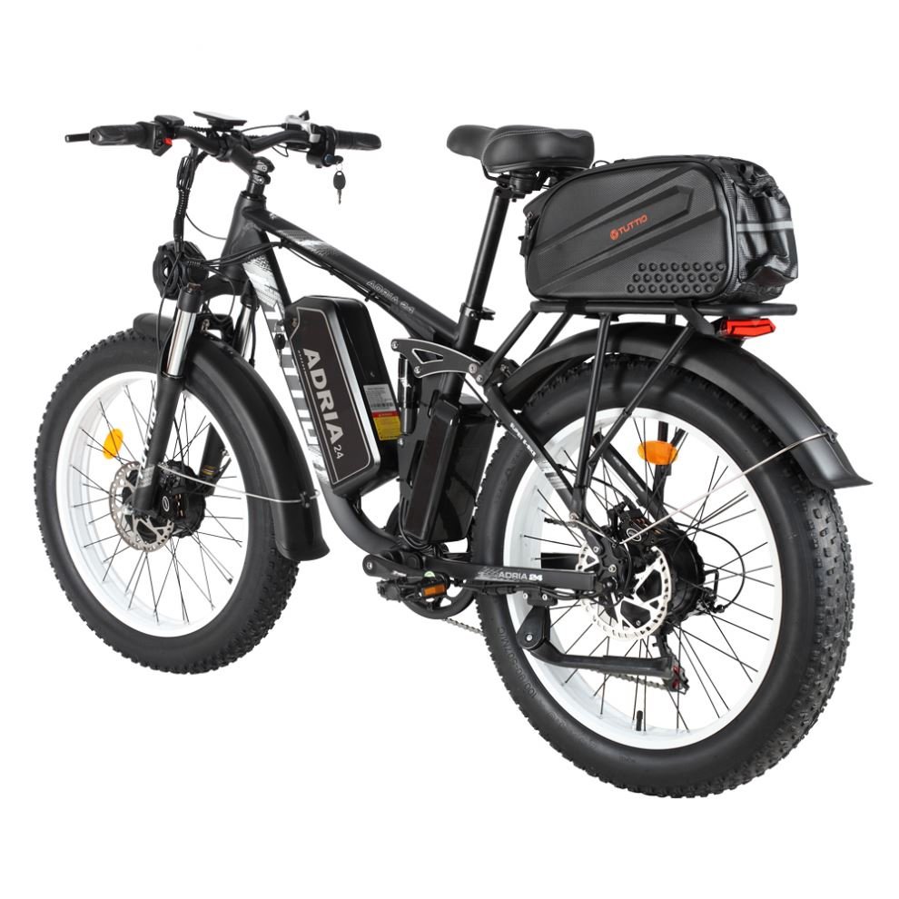 High Quality CS-M1 Fat Tire Electric Mountain Bike 20*4'' Durable Two Wheel Electric Bicycle 7 Speed Folding Dirt Electric Bike