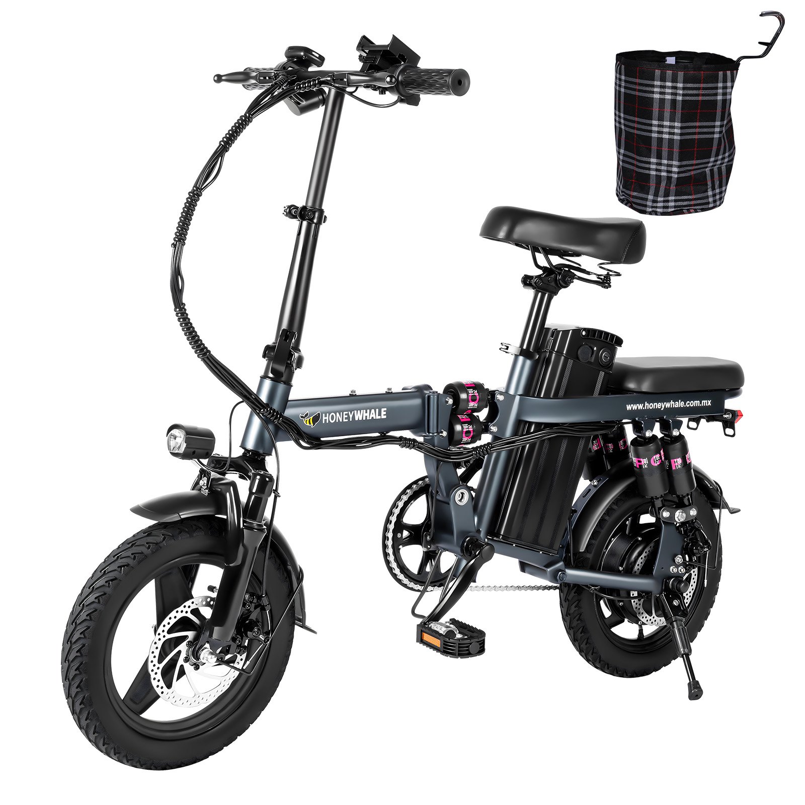 Warehouse Dropshipping Honywale S6 pro s electric mountain bike 350w mini electric city bike motorcycle 14 inch fat tire ebike