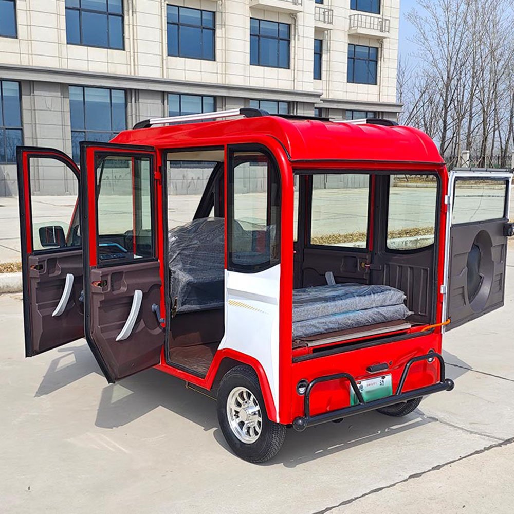 HH Fashion 3 Wheels Bike Electric Passengers Motorcycles Fully Enclosed Covered Mobility Electric Scooter