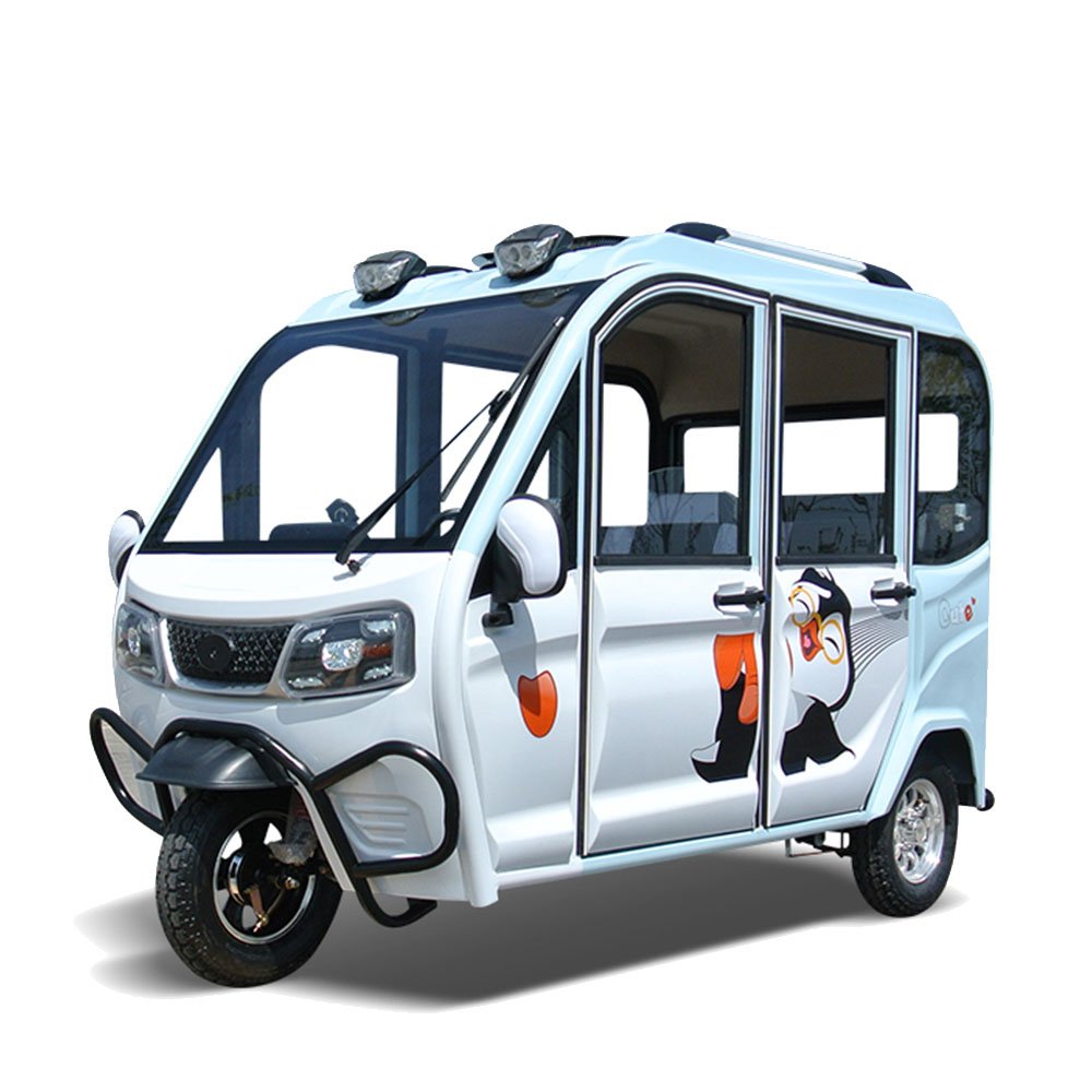 HH Fashion 3 Wheels Bike Electric Passengers Motorcycles Fully Enclosed Covered Mobility Electric Scooter