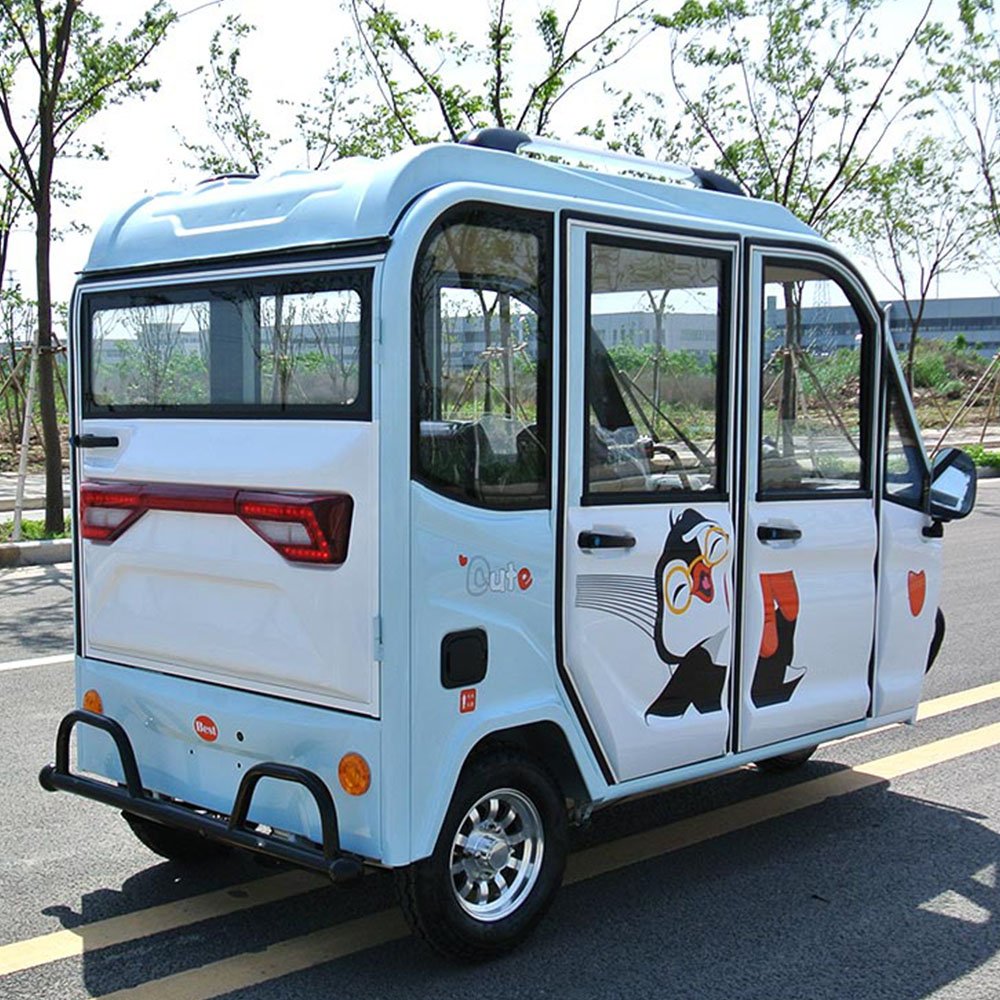 HH Fashion 3 Wheels Bike Electric Passengers Motorcycles Fully Enclosed Covered Mobility Electric Scooter