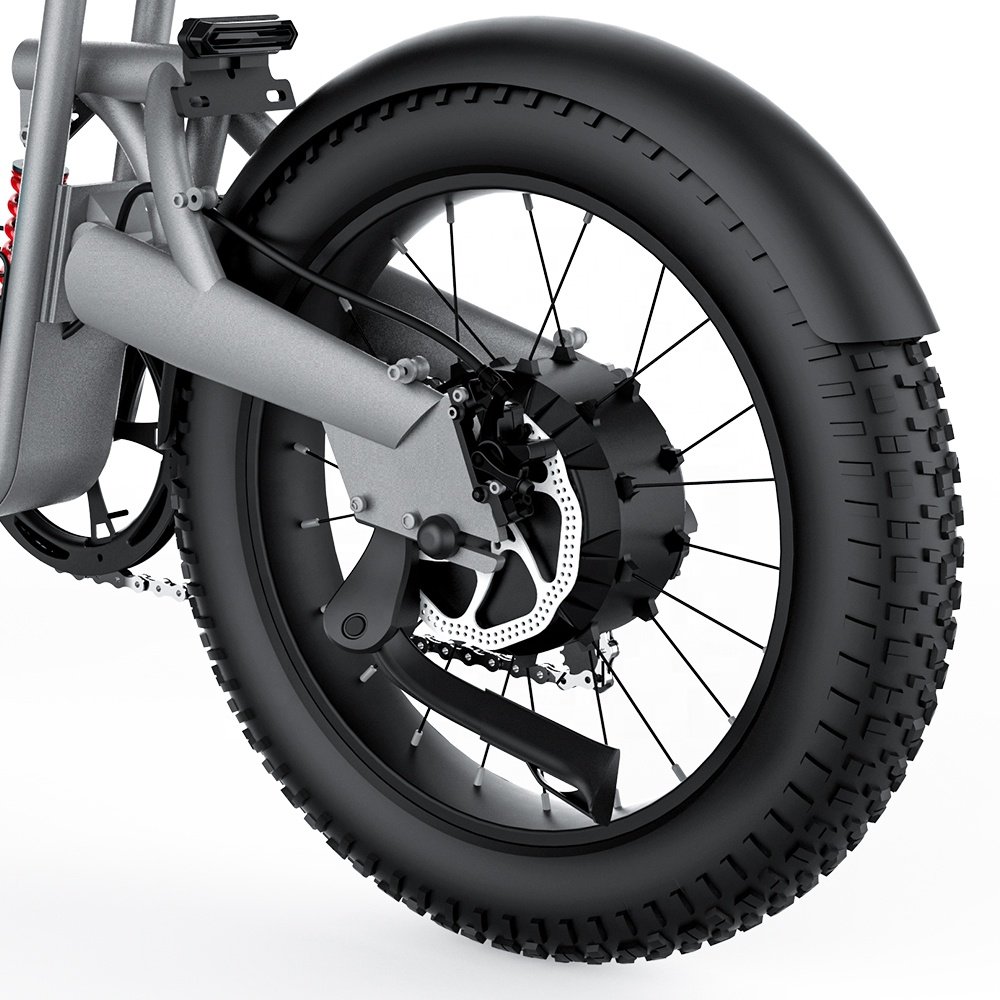 COSWHEEL T20 mini Cheap Electric Mountain Bike 20 inch Fat Tire Off Road 48V 500W 1000W Motor 7 Speed Electric City Bicycle