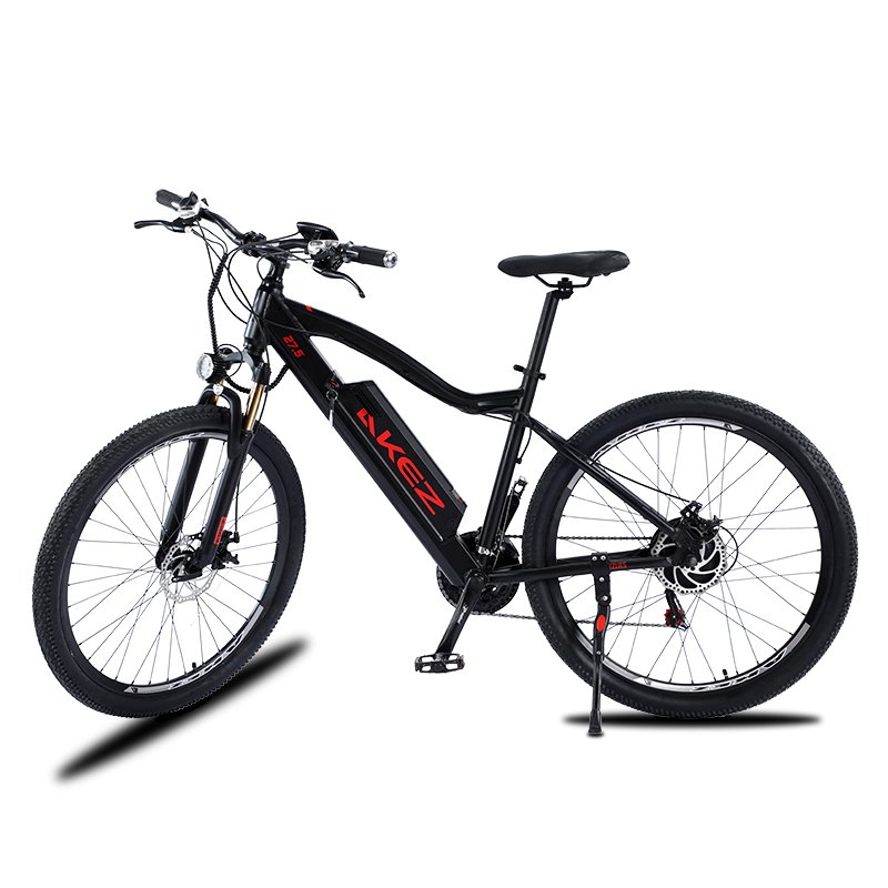 Chinese supply disc brake Aluminum alloy frame 27.5 inch 21speed 48V 500W10Ah e bike eu warehouse electric city bike