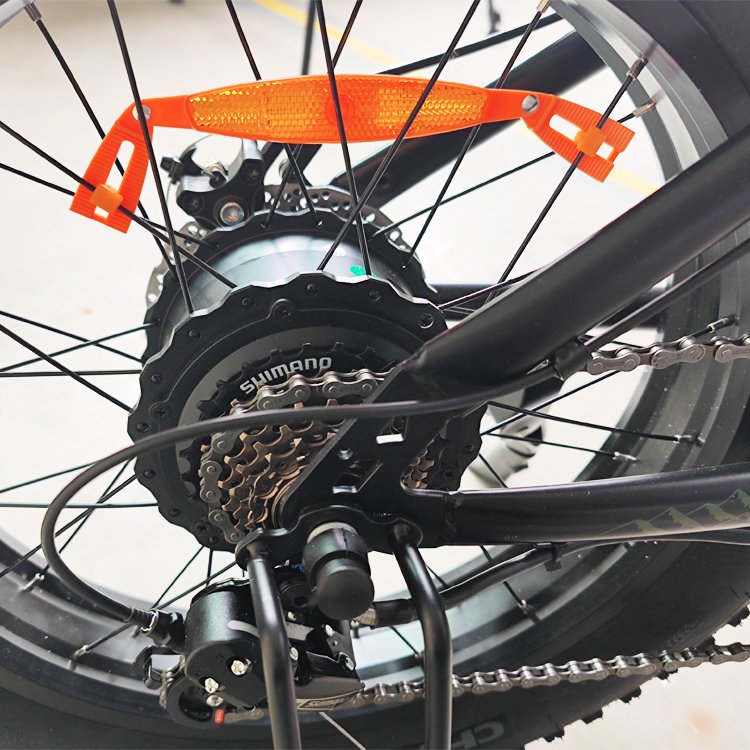 China Wholesale 48v 20 Inch Fat Tire City Electric Bicycle 7 Speed Mountain E Bike For Adults electric hybrid bike