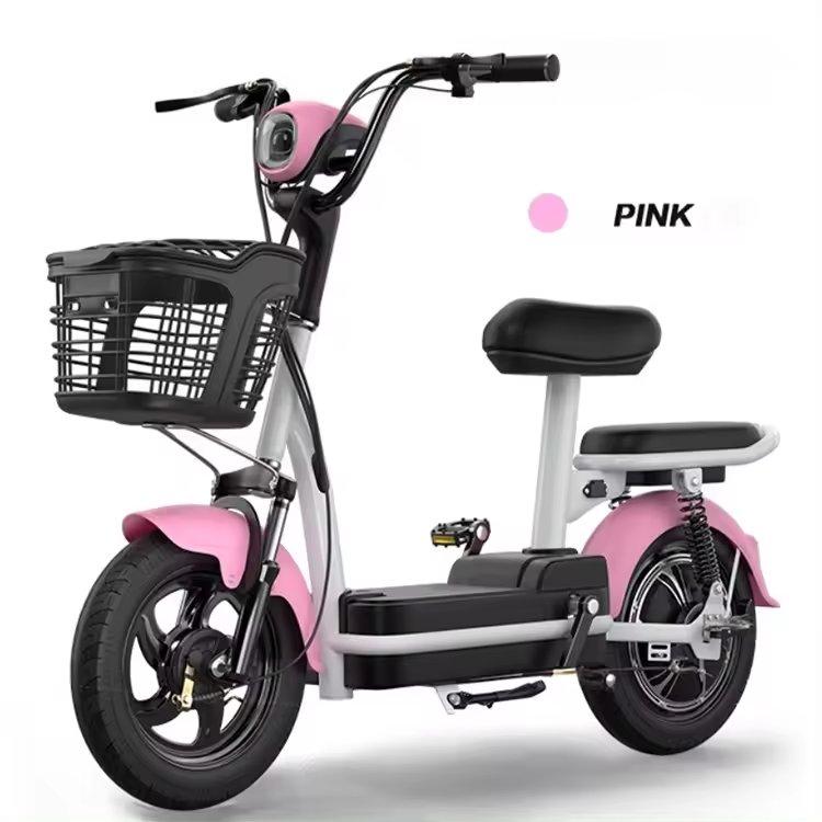 Wholesale 14 Inch Moped Electric Cycle 350W 48V City Bicycle Electric Bike Electric Scooter For Adults