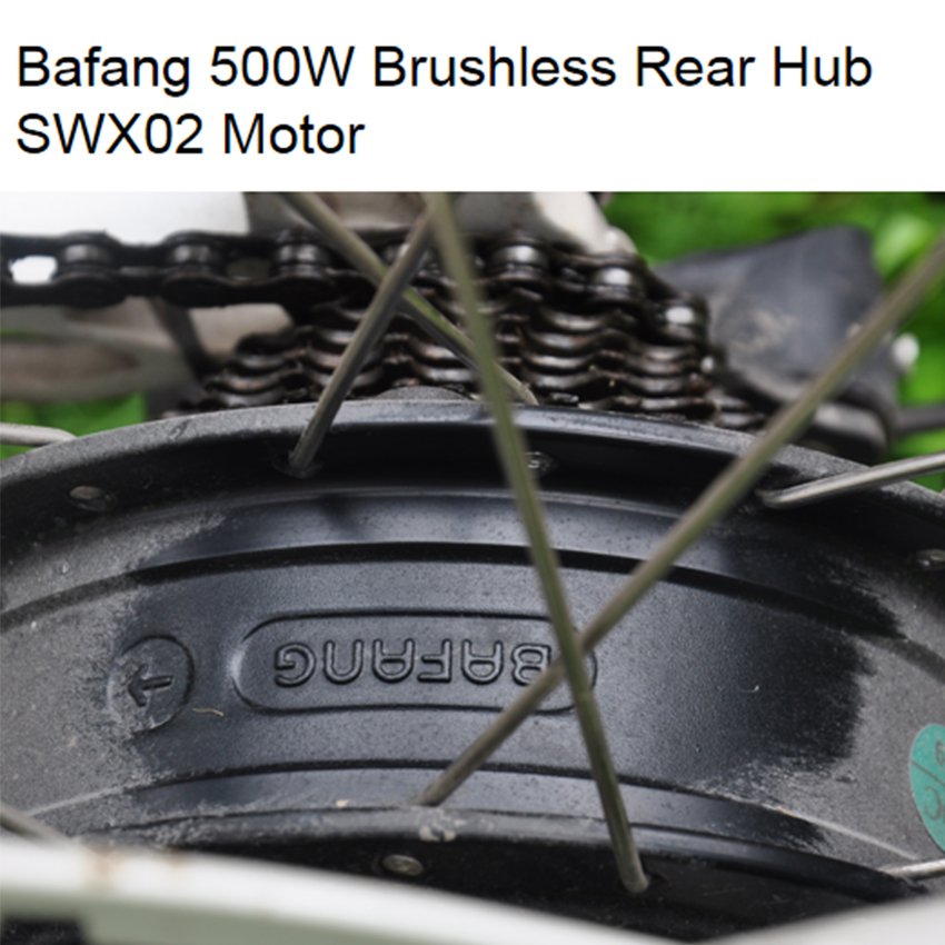 Best Selling 26 Inch Bafang 500W Rear Hub Motor Electric City Bicycle Electric Hybrid Bike