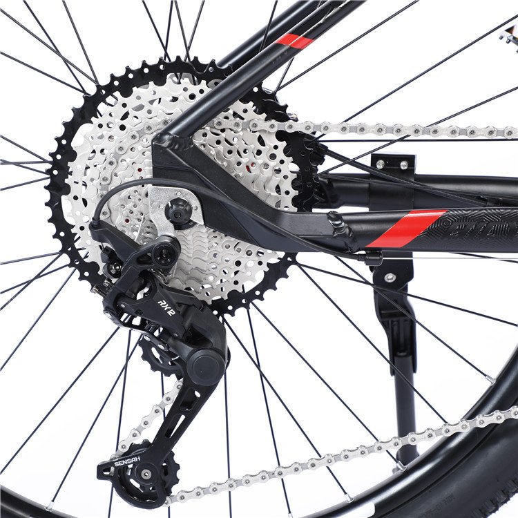 cheap chinese black 27.5 29 inch carbon steel frame full suspension mountain bike / mountain bicycle / mtb for jumping