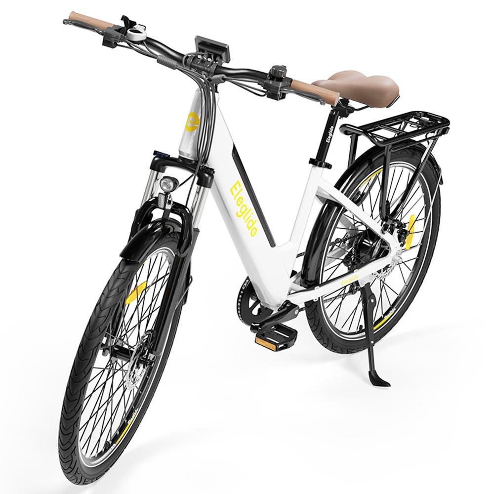 ELEGLIDE T1 STEP-THRU Electric Bike 36V 12.5AH 250W MTB Bike White Waterproof Electric Moped Bike Aluminium Alloy in EU