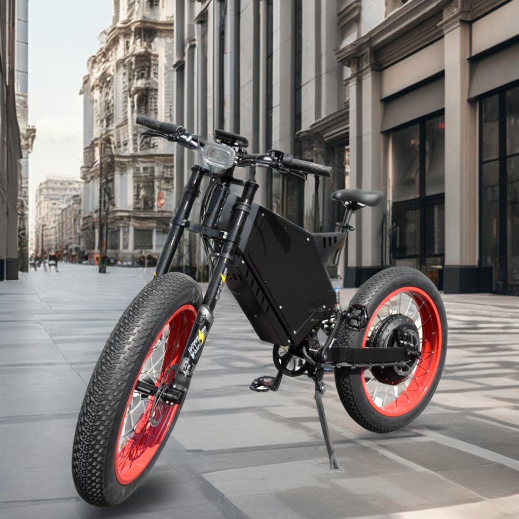 72v 60ah Lithium Battery 15000W Electric Road Bike 8000W Dirt E-Bike Mountain Bike Steel Bomber Electric Bike Ebike Dirt
