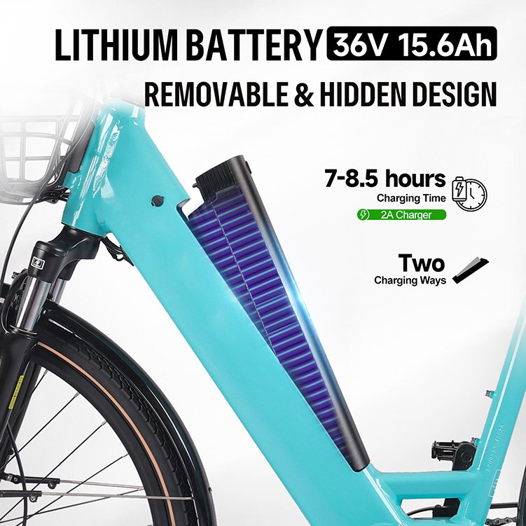 EU warehouse BAFANG 250 w electric city bike mid drive ebike with torque sensor