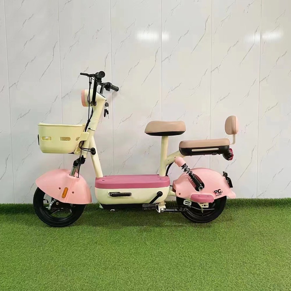 Hot Sale Electric Bicycle Electric City Scooter 350W500W Ebike Electric Bike With Basket