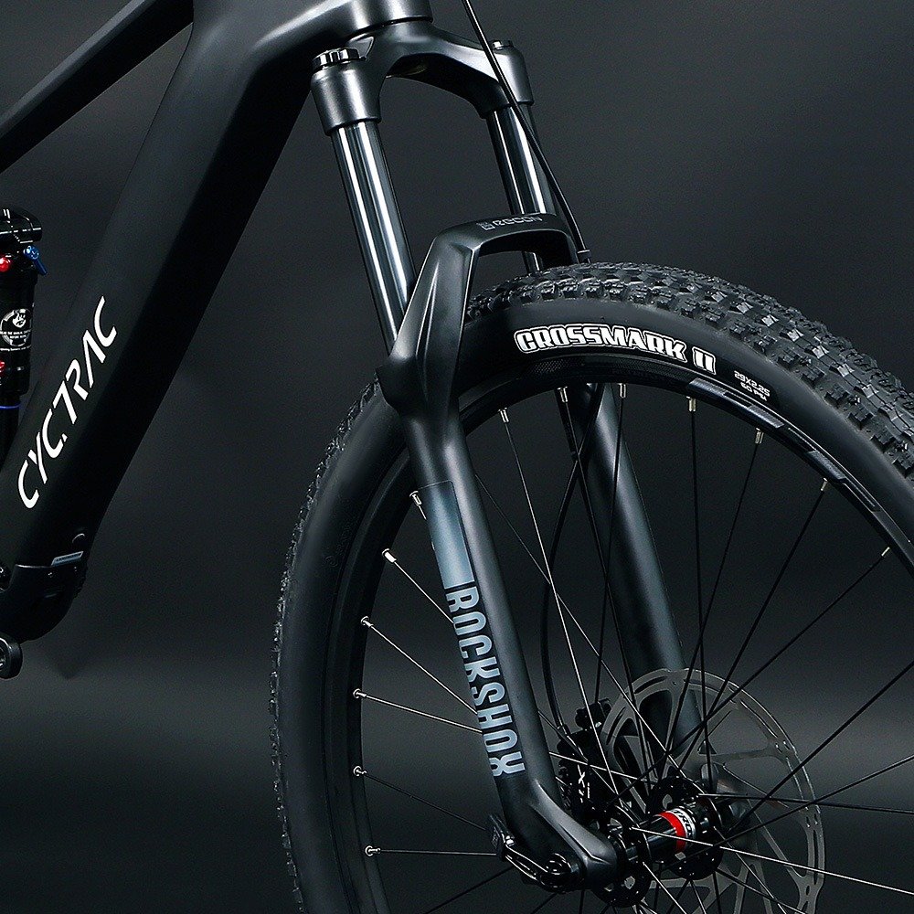 Twitter EM19 Bafang M820 36v Off-Road Electric City Bike with 15ah Lithium Battery 12 Speed Gears Integrated Battery Position
