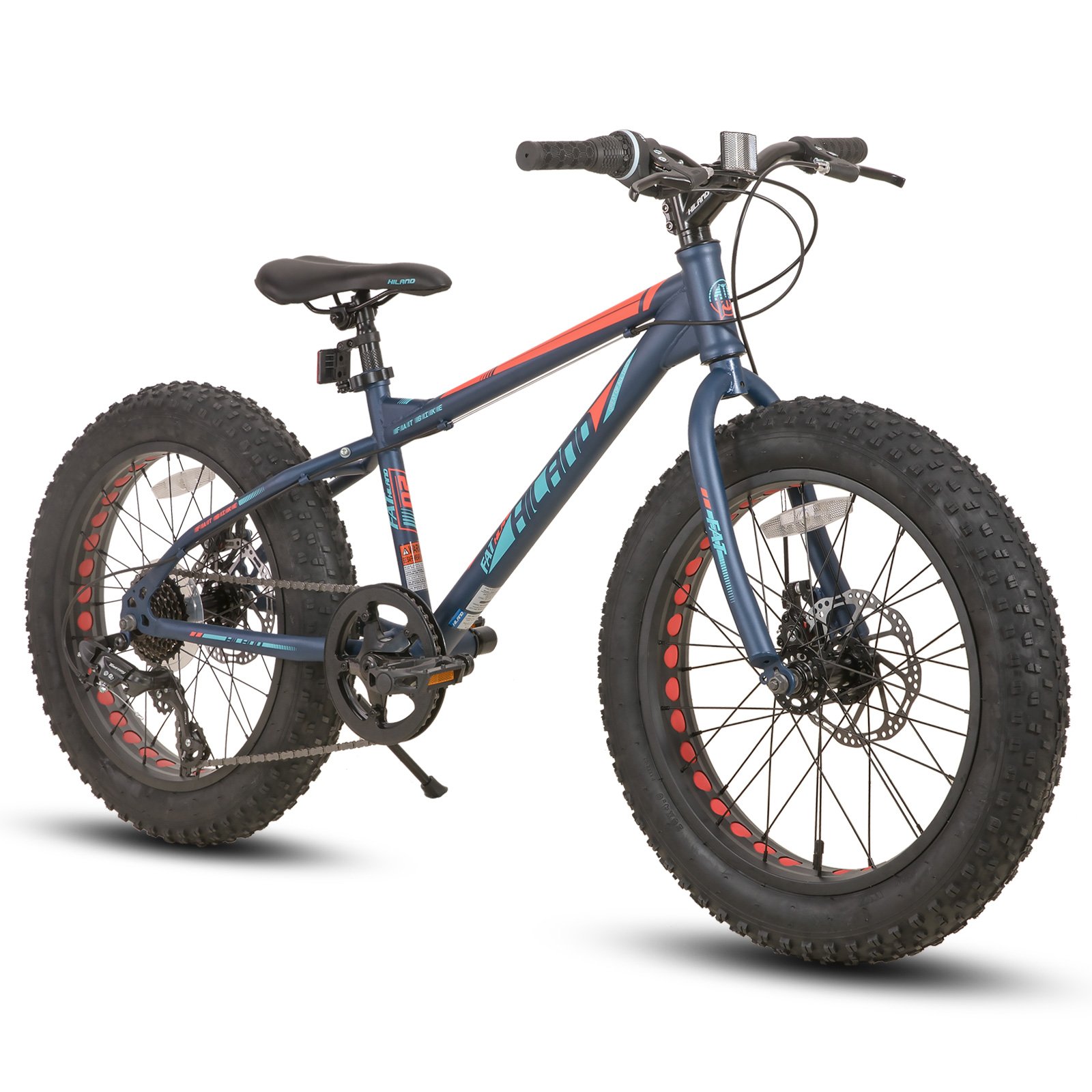 JOYKIE HILAND fat tyre cycle 20 inch bicycle 7 speed gear mtb fat tire mountain bike