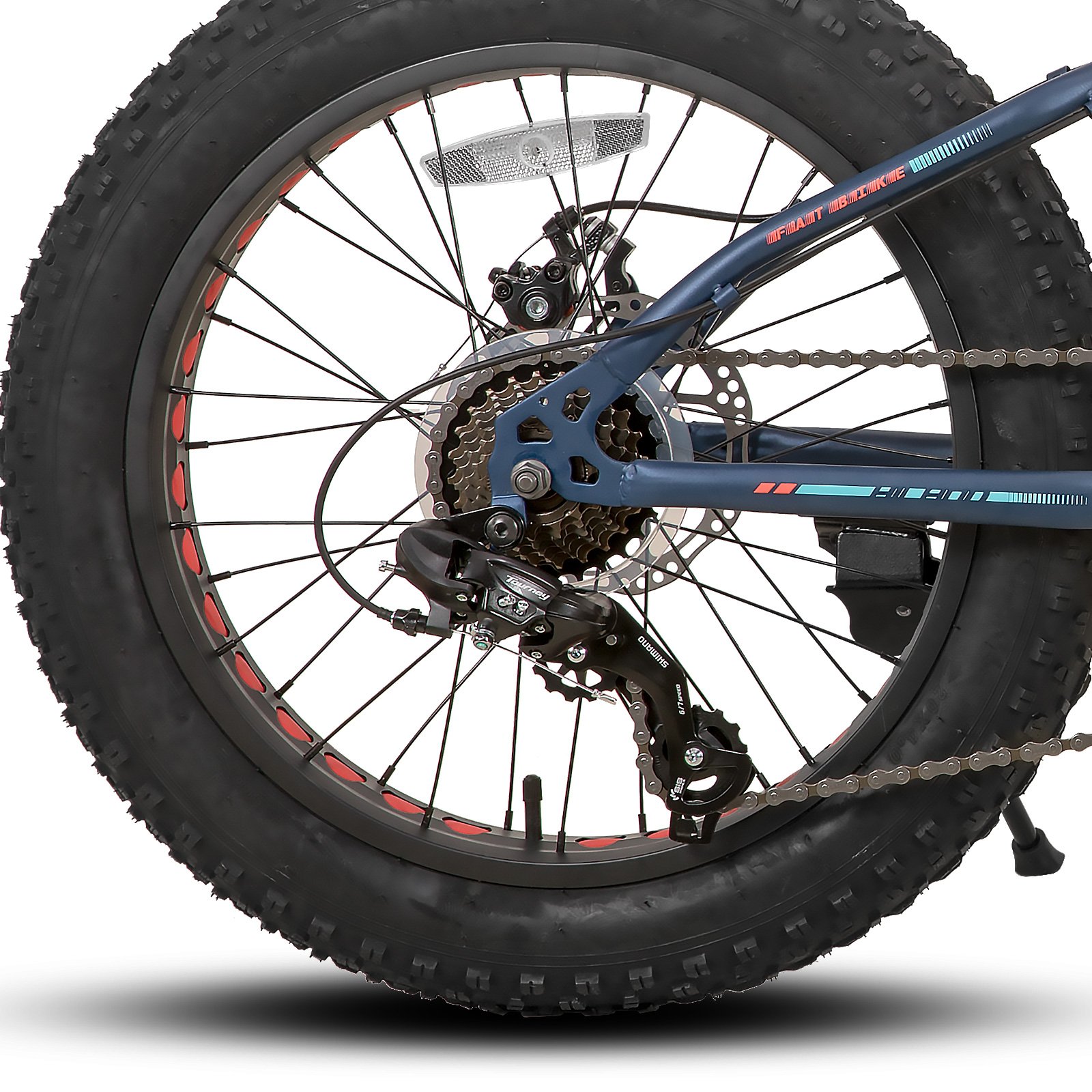 JOYKIE HILAND fat tyre cycle 20 inch bicycle 7 speed gear mtb fat tire mountain bike