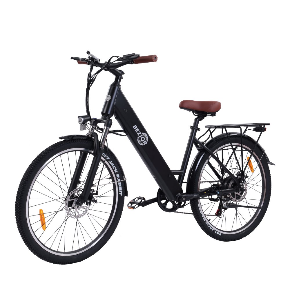 Bezior M3 500W Shimano 7 Speed Adult Electric Bike 48V 10.4Ah Battery E Cycle Cheap Electric Bike For Women