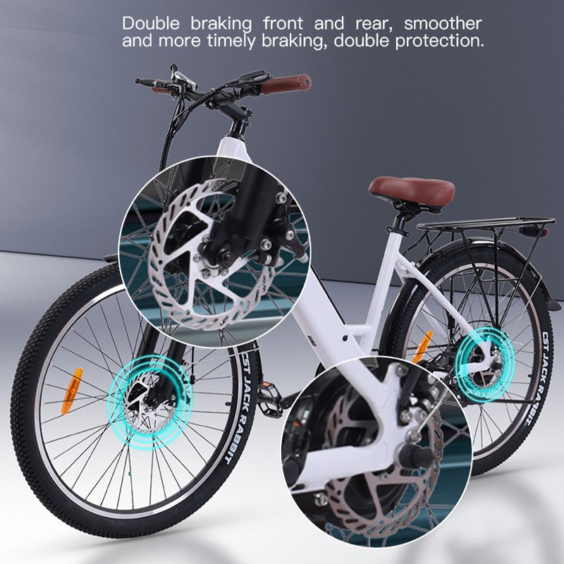 Bezior M3 500W Shimano 7 Speed Adult Electric Bike 48V 10.4Ah Battery E Cycle Cheap Electric Bike For Women