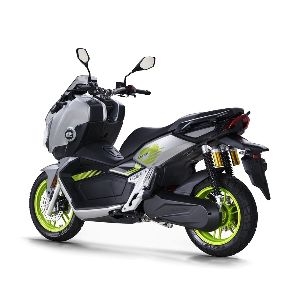 Modern Smart QJ Electric Motorcycle ECO Quiet 2-Wheel EV Qianjiang OAO with Tachograph