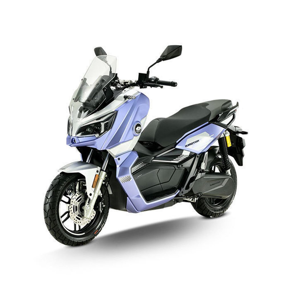 Modern Smart QJ Electric Motorcycle ECO Quiet 2-Wheel EV Qianjiang OAO with Tachograph