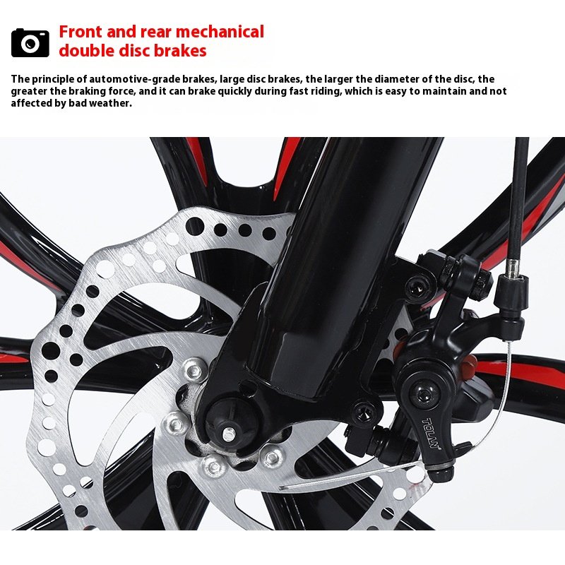 Wholesale 21/24 Speed Full Suspension Adult Mountain Bike Carbon Steel Downhill with Ordinary Pedal and Disc Brake for Cycling