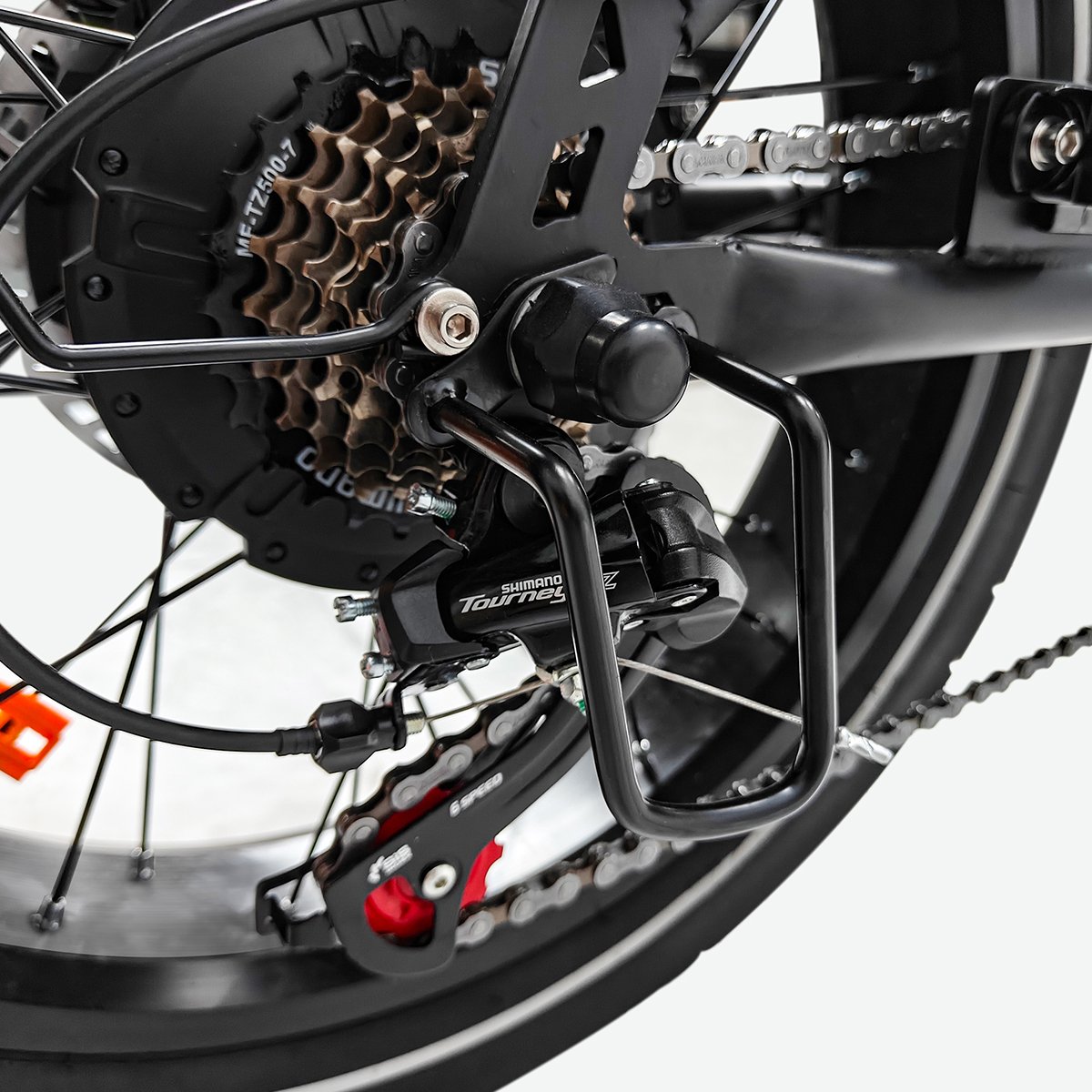 T6 Electric Bike 750W 48V 20inch Ebike Adult Electric Bicycle Multi-Shock Absorption Full Suspension Fork City Commuting Ebike