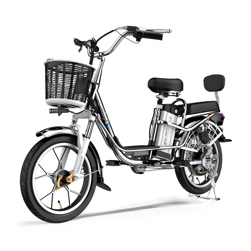 irectly Factory 18inch 48V 10AH 500W aluminum alloy electric city bicycle family road e bike for Adults with two seats