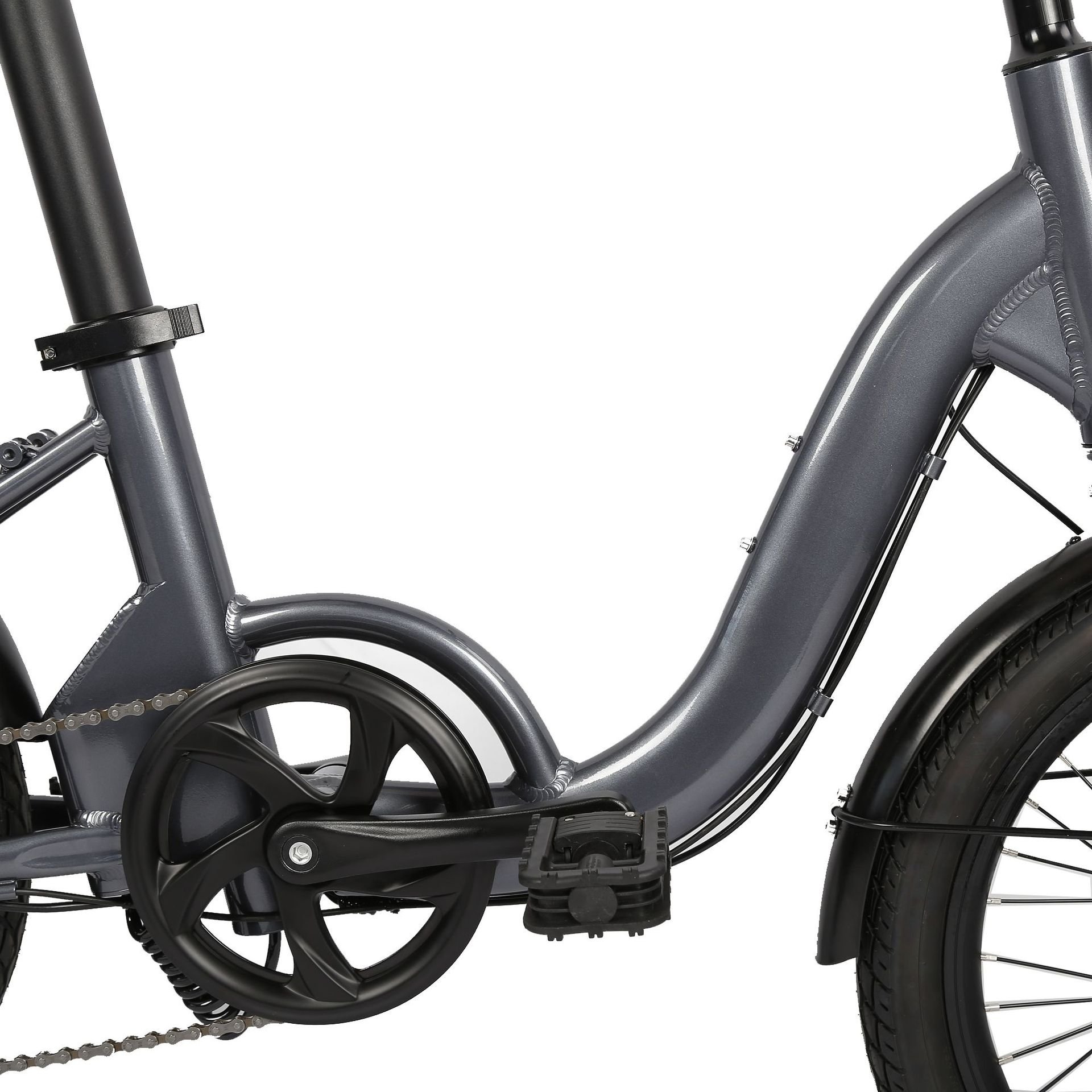 Transparent7 Foldable City Ebike 1000w48v 20 Inch Electric Bicycledressing Fat Snow Ebike Dress Lithium Battery LCD Display