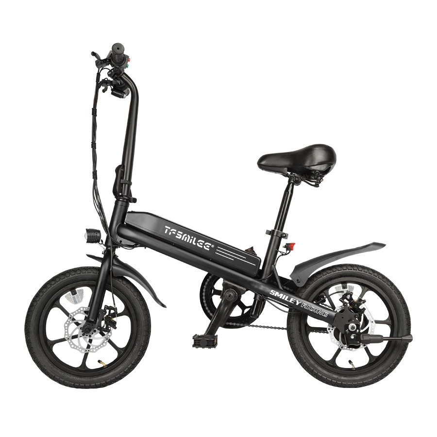 S5 16inch Foldable Electric Bicycle 350W Motor Power 25km/h Max Speed 60km Range 36v Voltage Made in China Electric City Bike