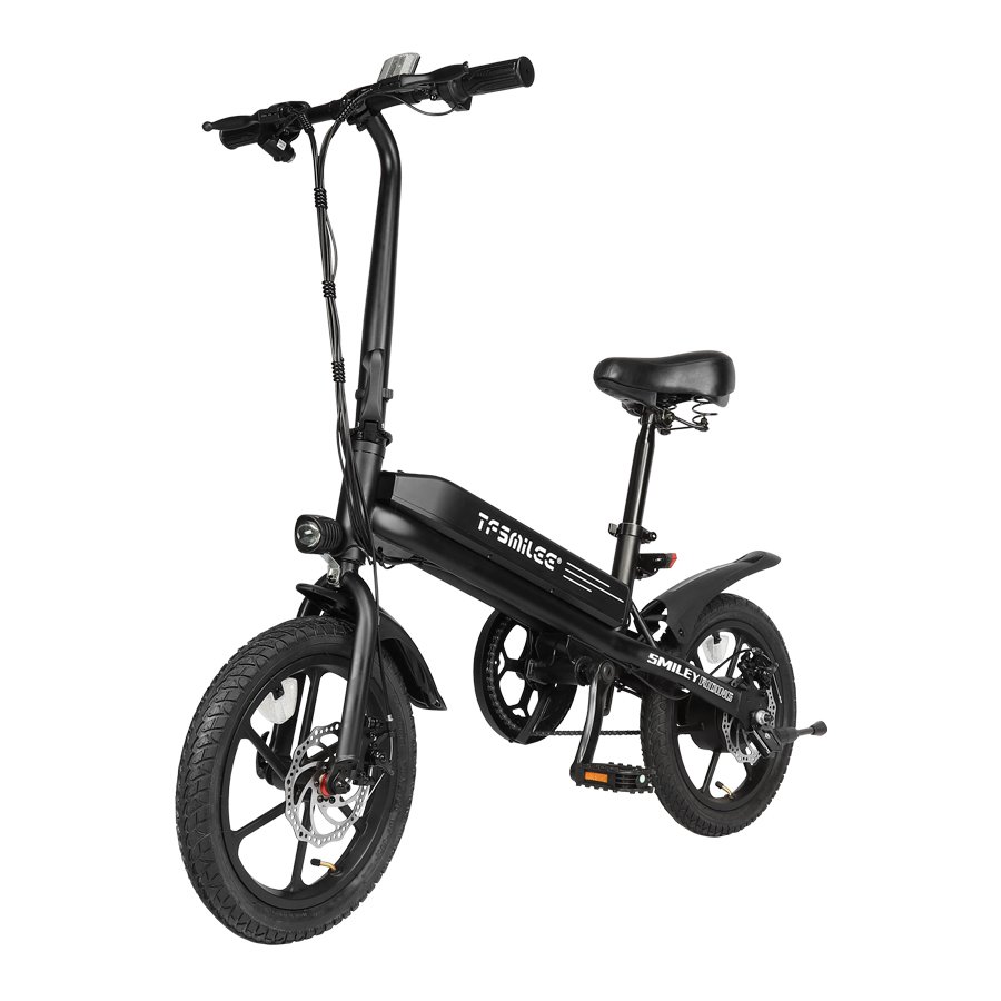 S5 16inch Foldable Electric Bicycle 350W Motor Power 25km/h Max Speed 60km Range 36v Voltage Made in China Electric City Bike