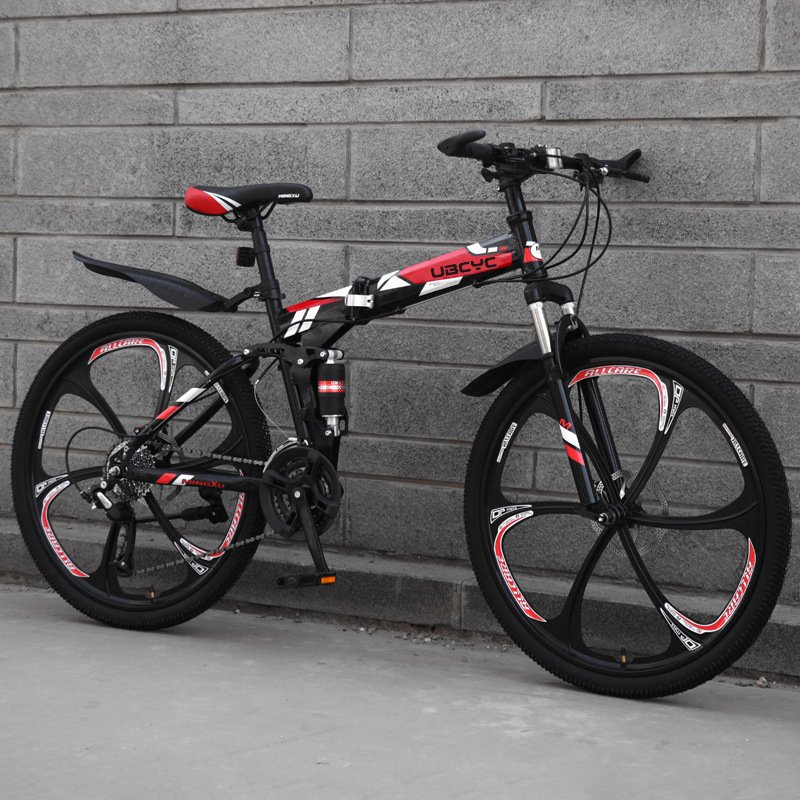 mountainbike folding mountain bike /foldable 26 inch full suspension moutain bike/high quality sepeda gunung lipat mtb supplier
