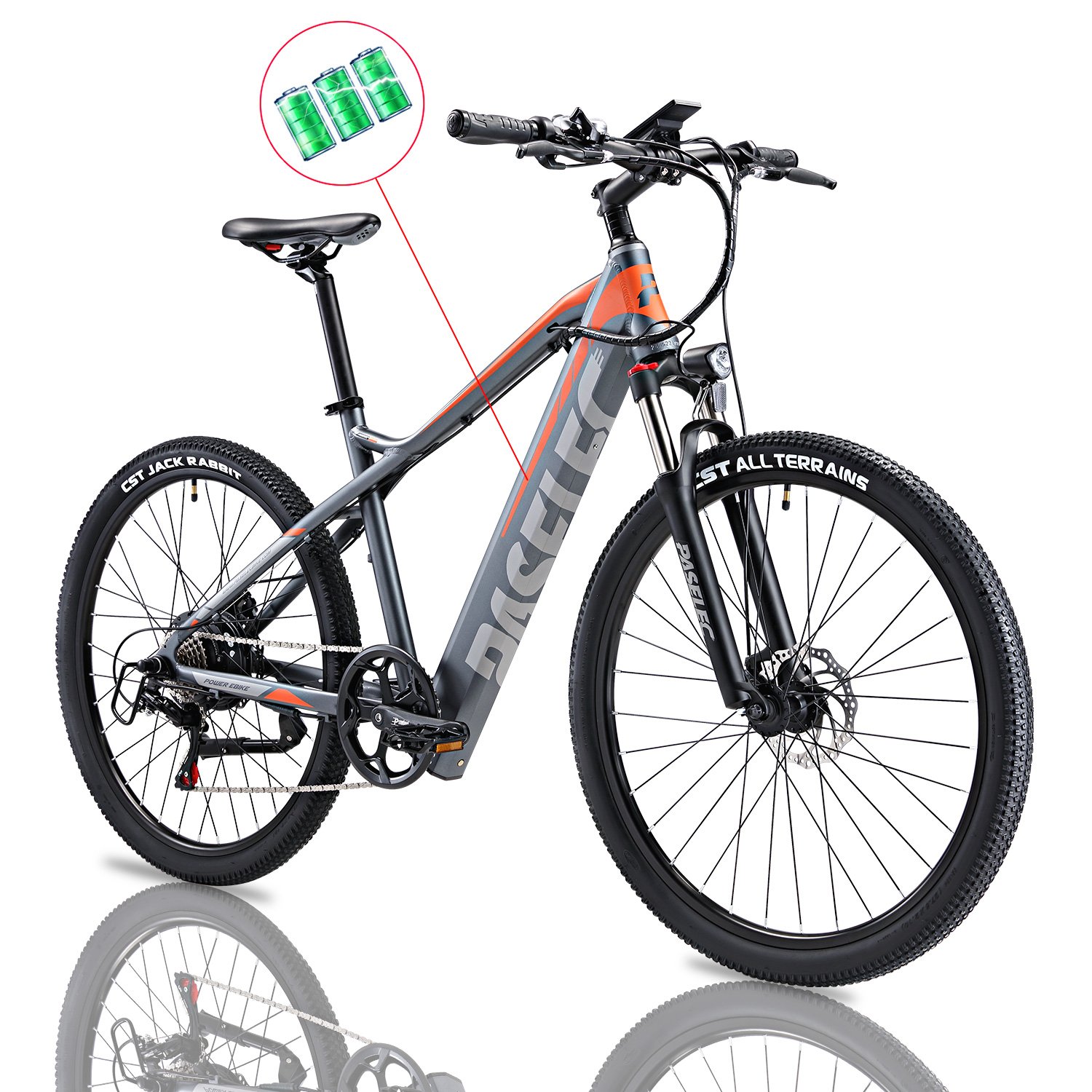 Paselec electric mountain bike 27.5 inch high quality electric bicycle