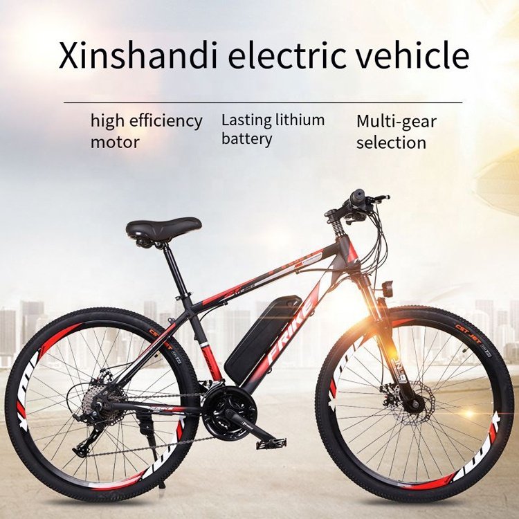 wholesale Electric Mountain Bike 26" ebike 250W 350W 36V/48V 8ah 10ah 13ah electric bicycle