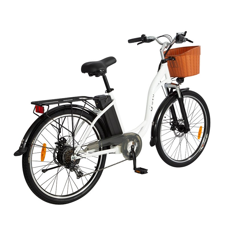 EU warehouse China Cargo electric city bike rechargeable Battery 350w 26Inch road City e-bike Electric Bicycle for woman